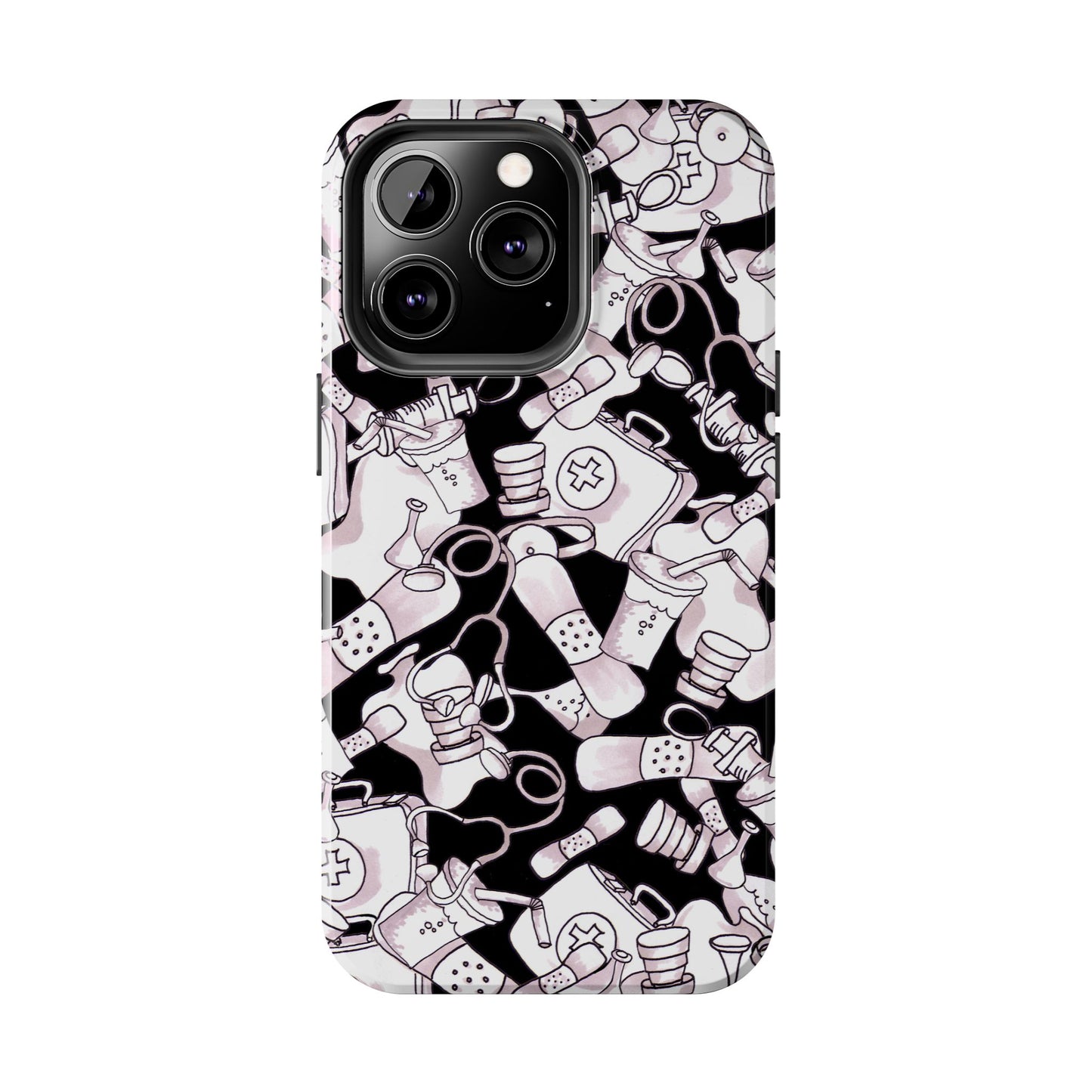 Med Stuff Black Phone Case