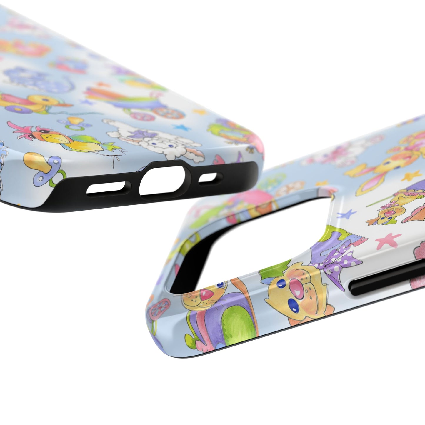 Busy Baby Blue Sky Phone Case