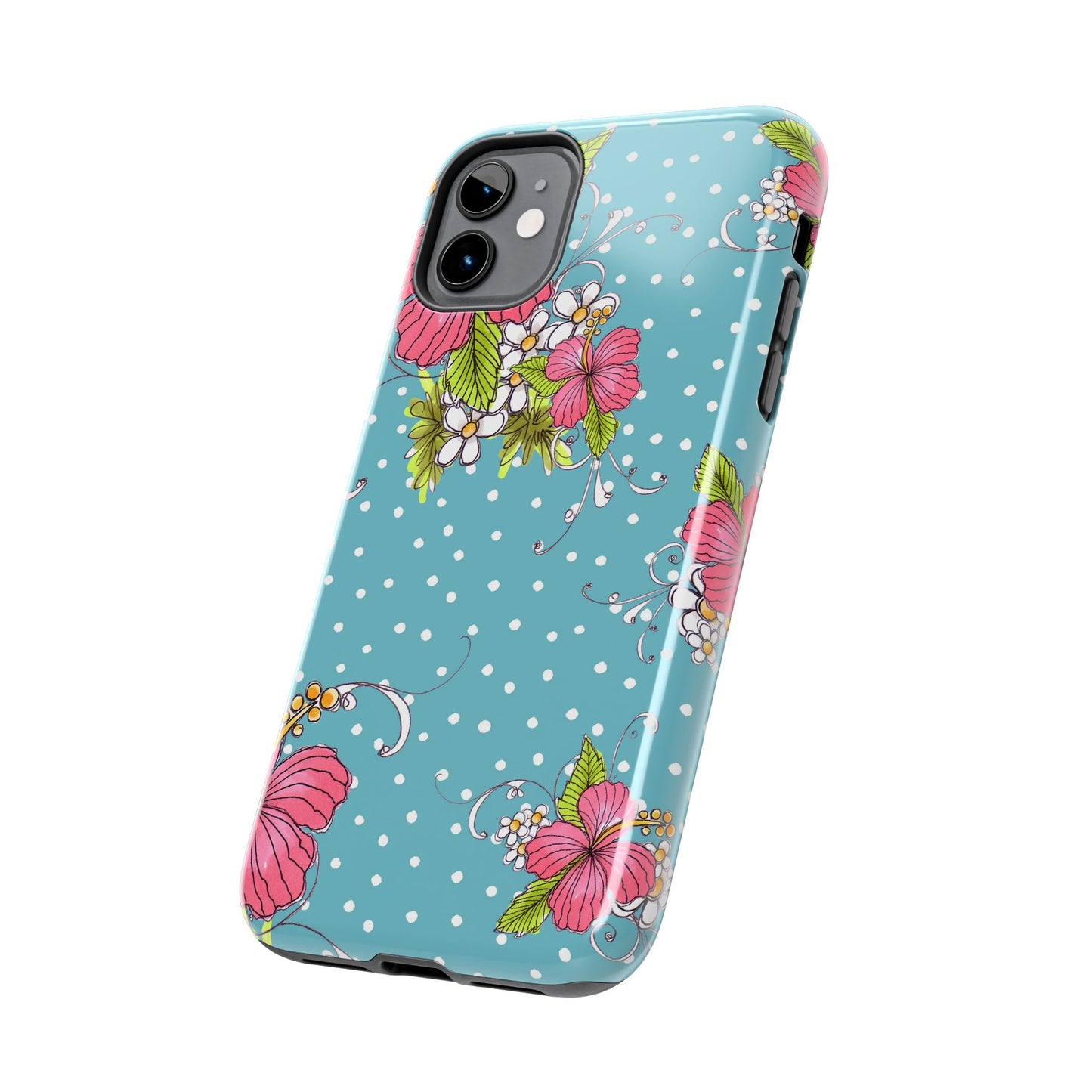 Lady Luau Turquoise Phone Case