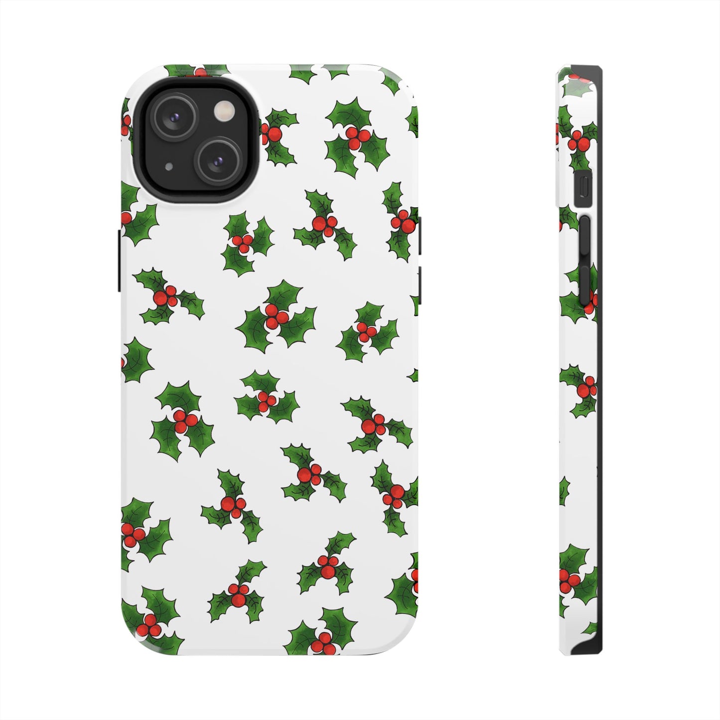 Lotsa Holly White Phone Case