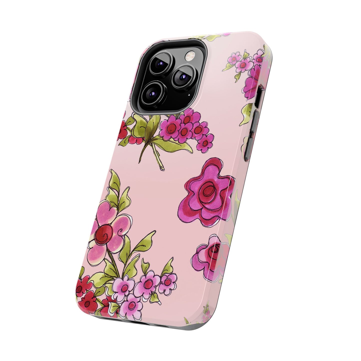 Jumbo Floral Pink Phone Case