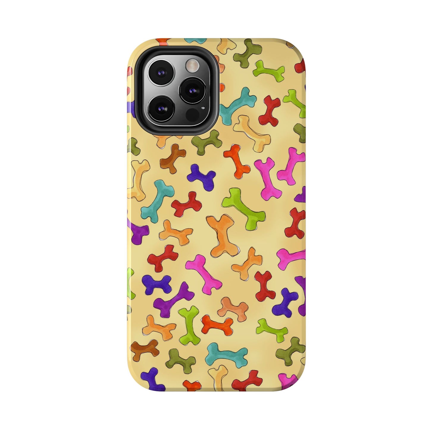 Happy Bones Yellow Phone Case