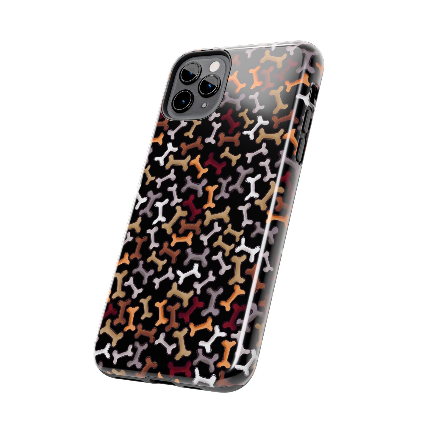 Dog Bones Black Phone Case