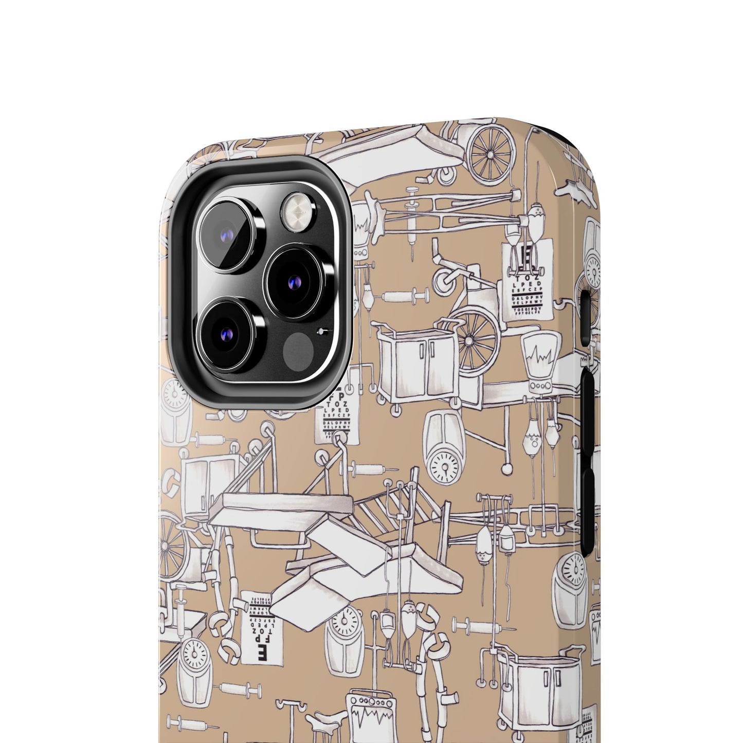 Essentials Khaki / White Phone Case