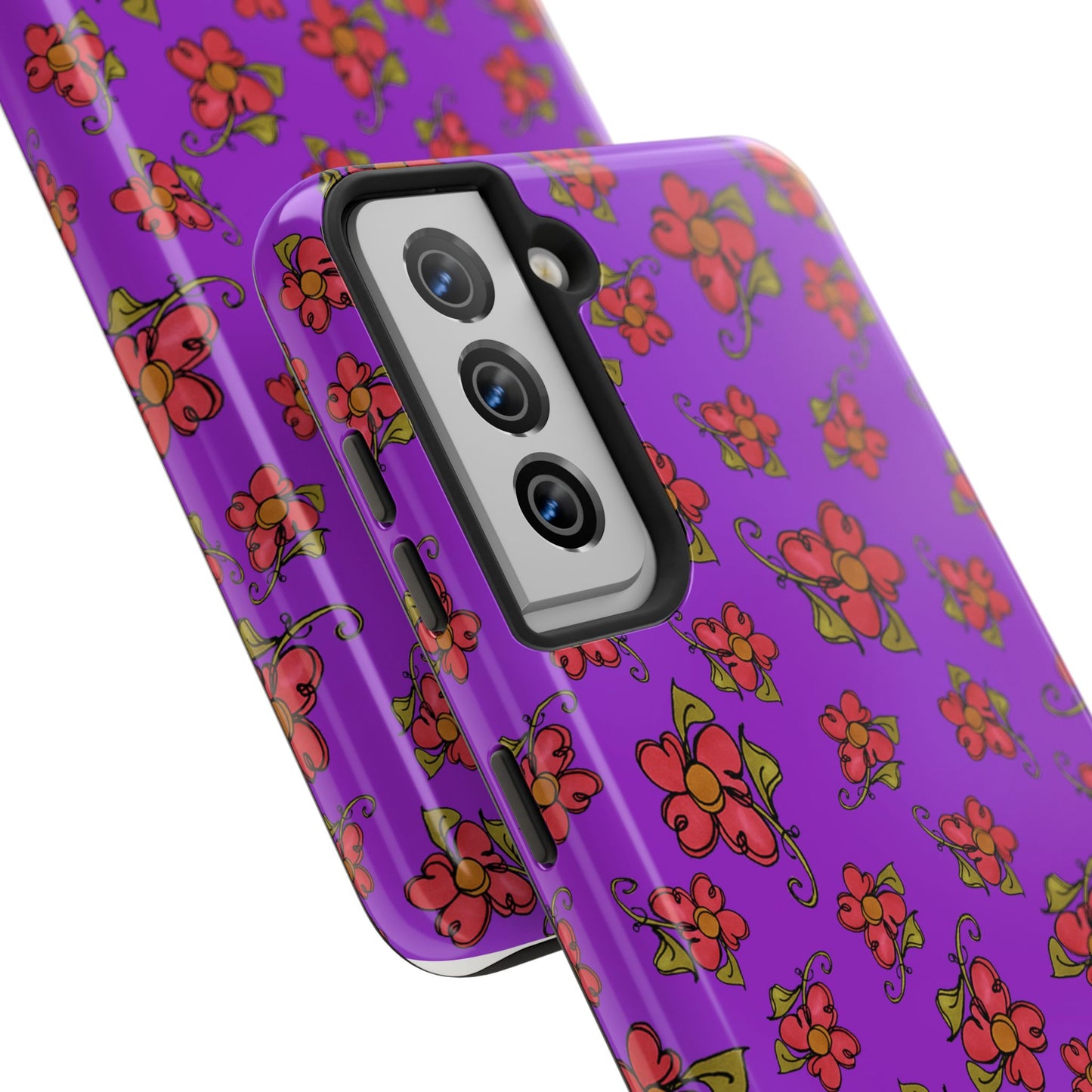 Daisy Caper Purple Phone Case