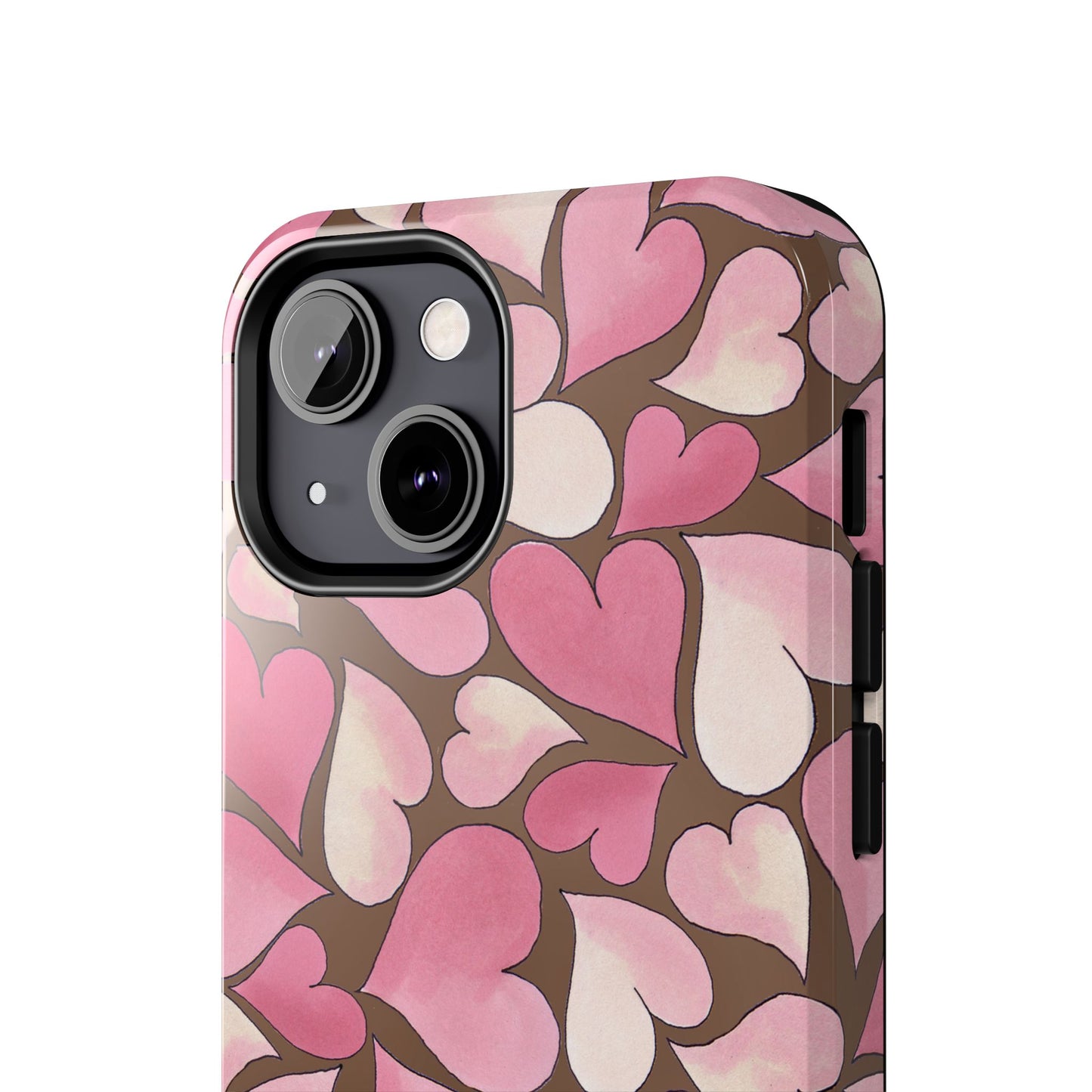 Hearts Chocolate Phone Case