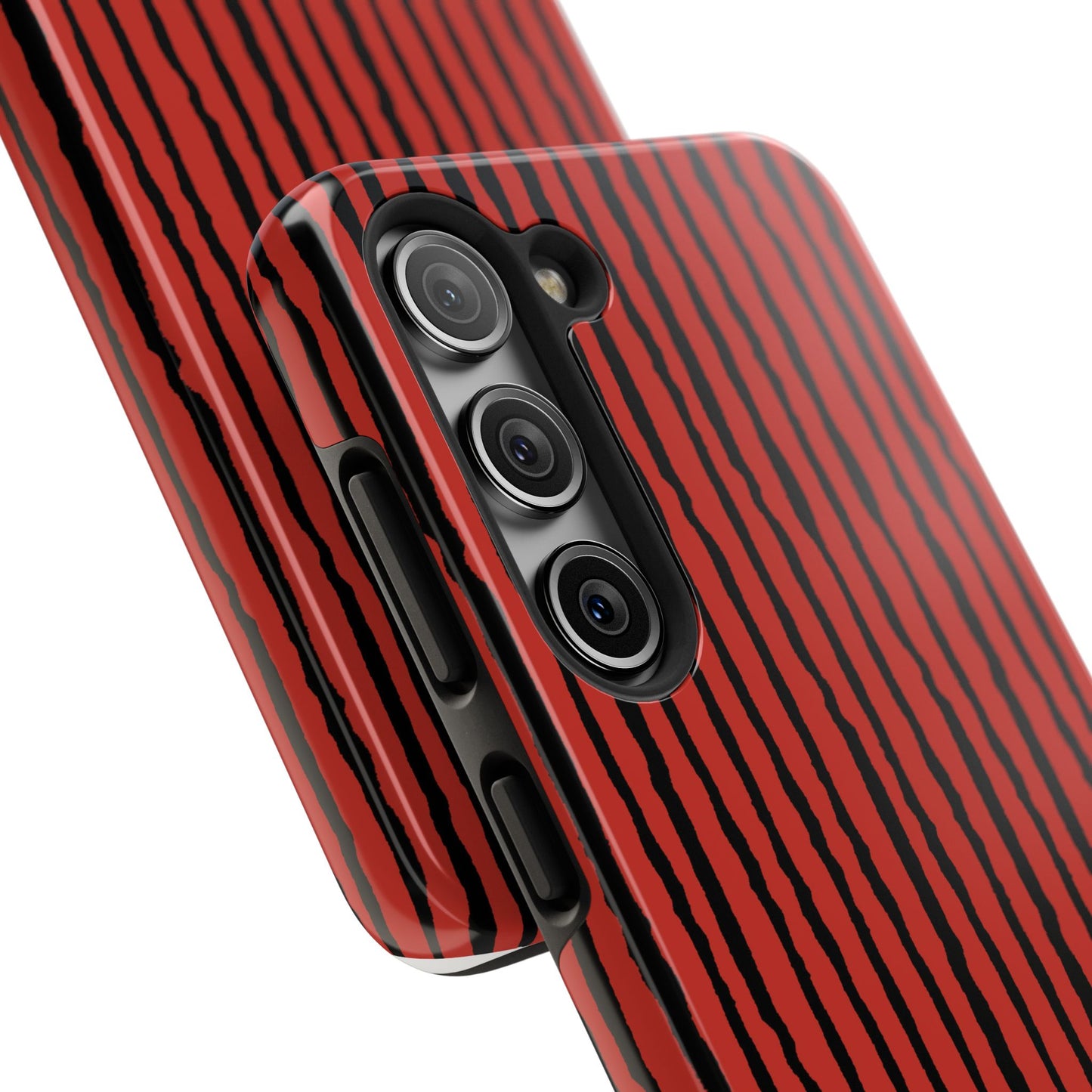 Sorta Stripe Red / Black Phone Case