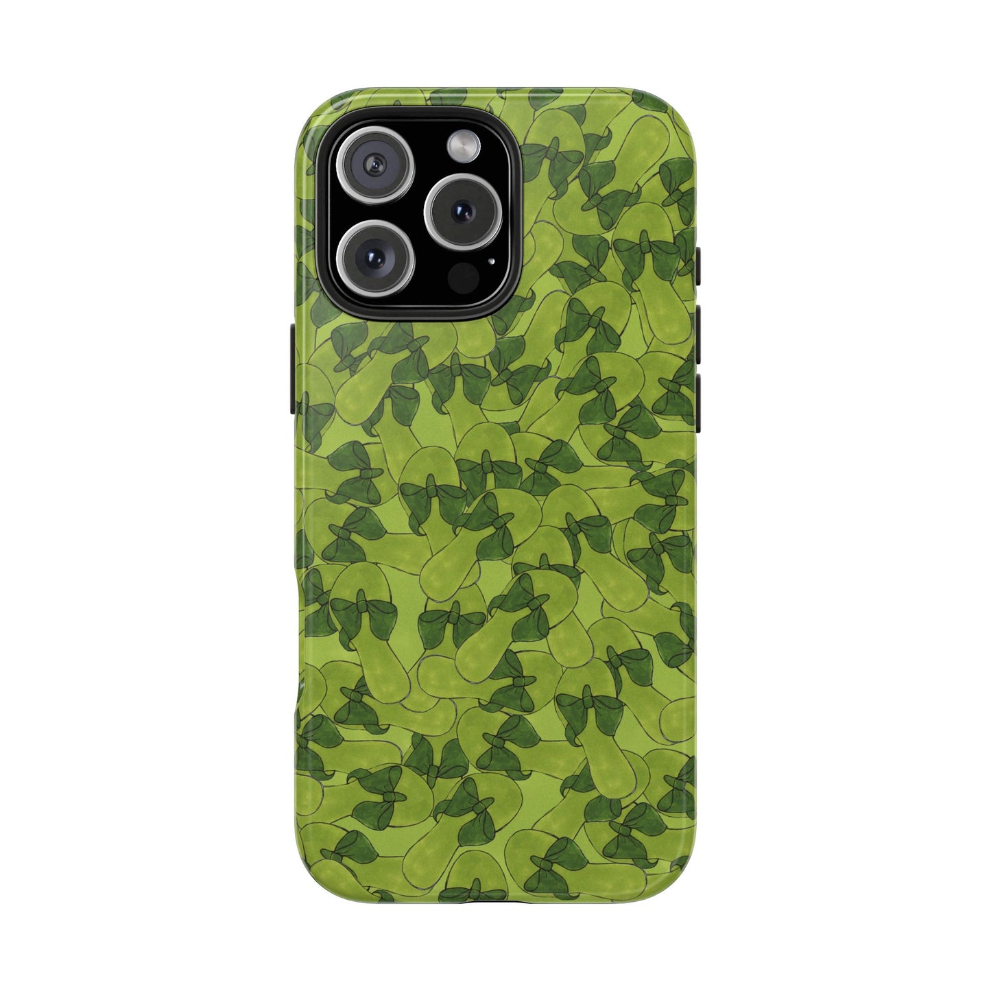 Green Flip Flops Phone Case