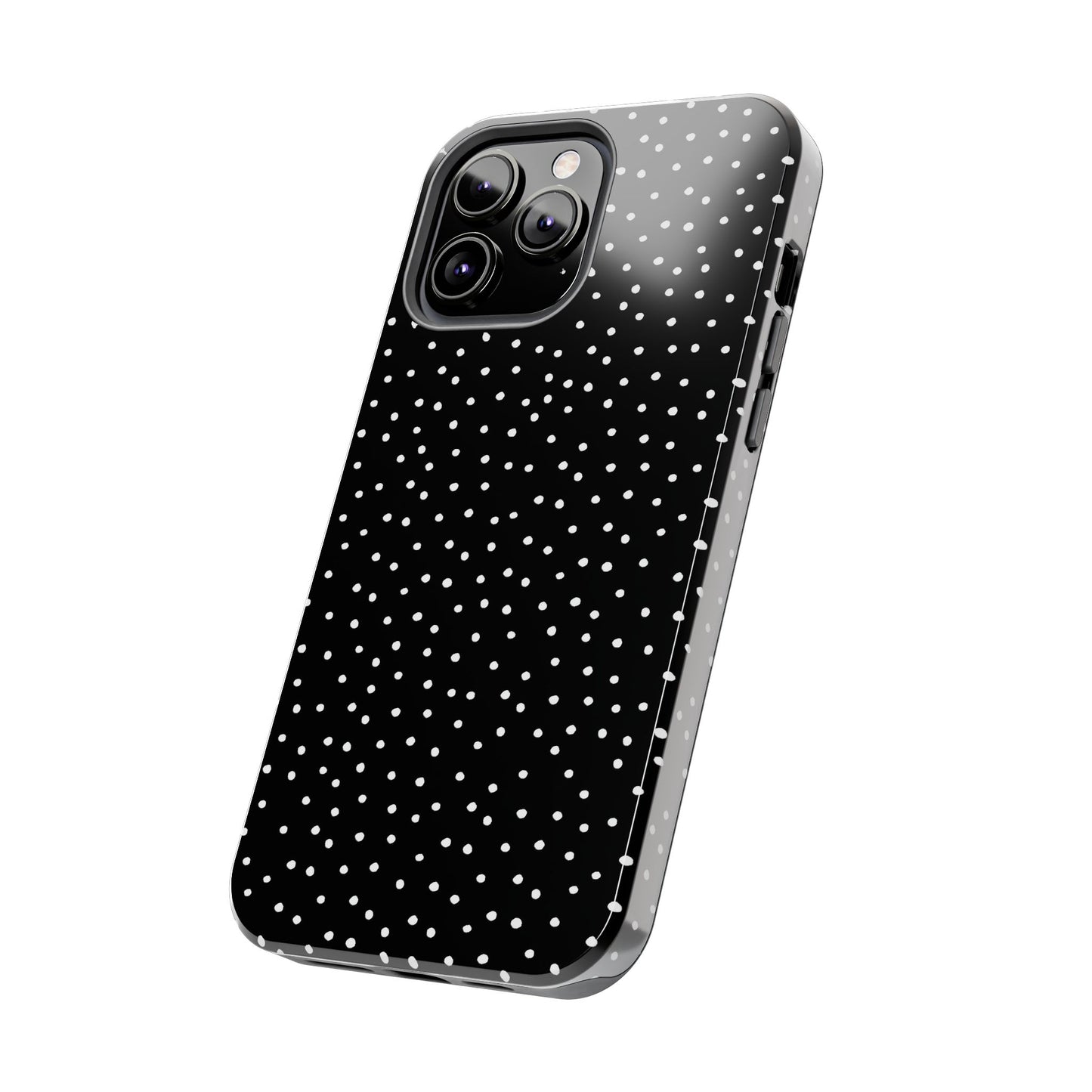 Dinky Dots Black / White Phone Case
