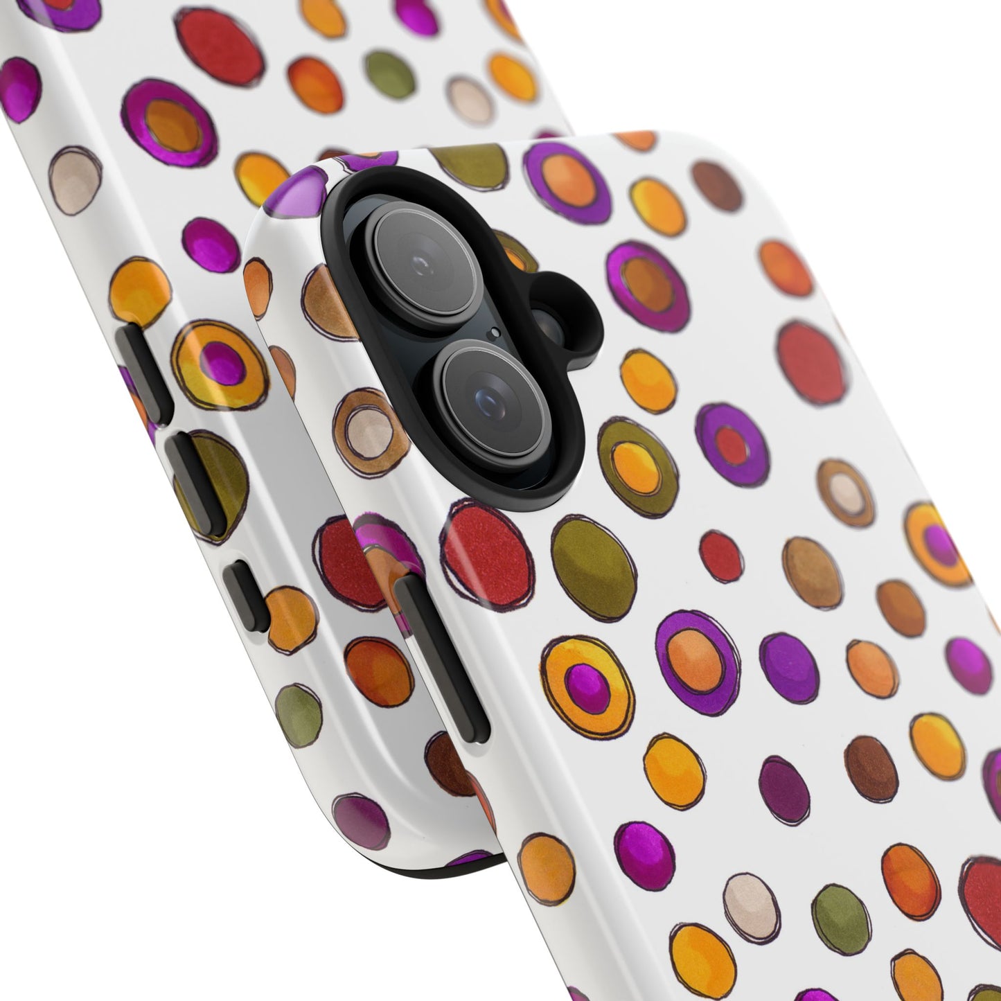 Sesame Dot White Phone Case