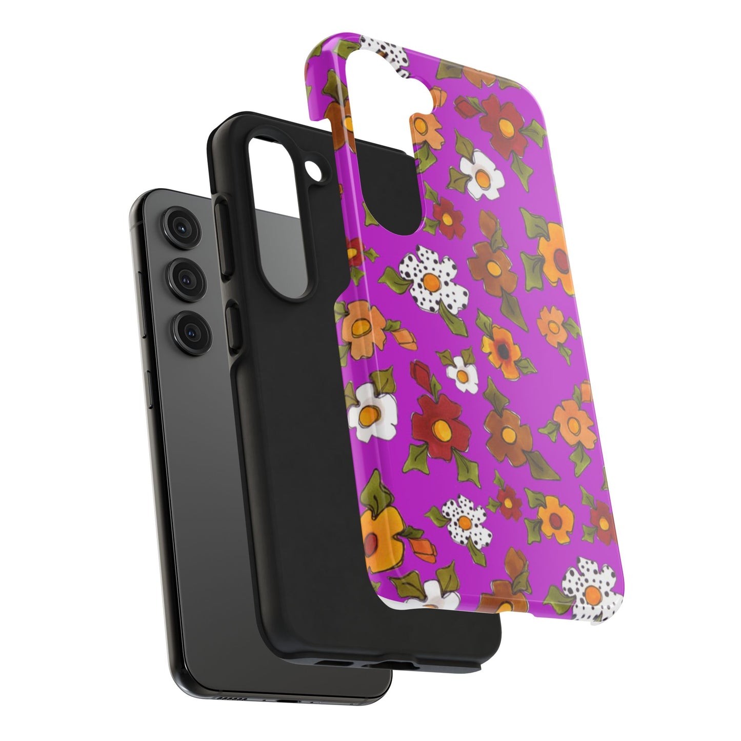 Spice Posie Magenta Phone Case