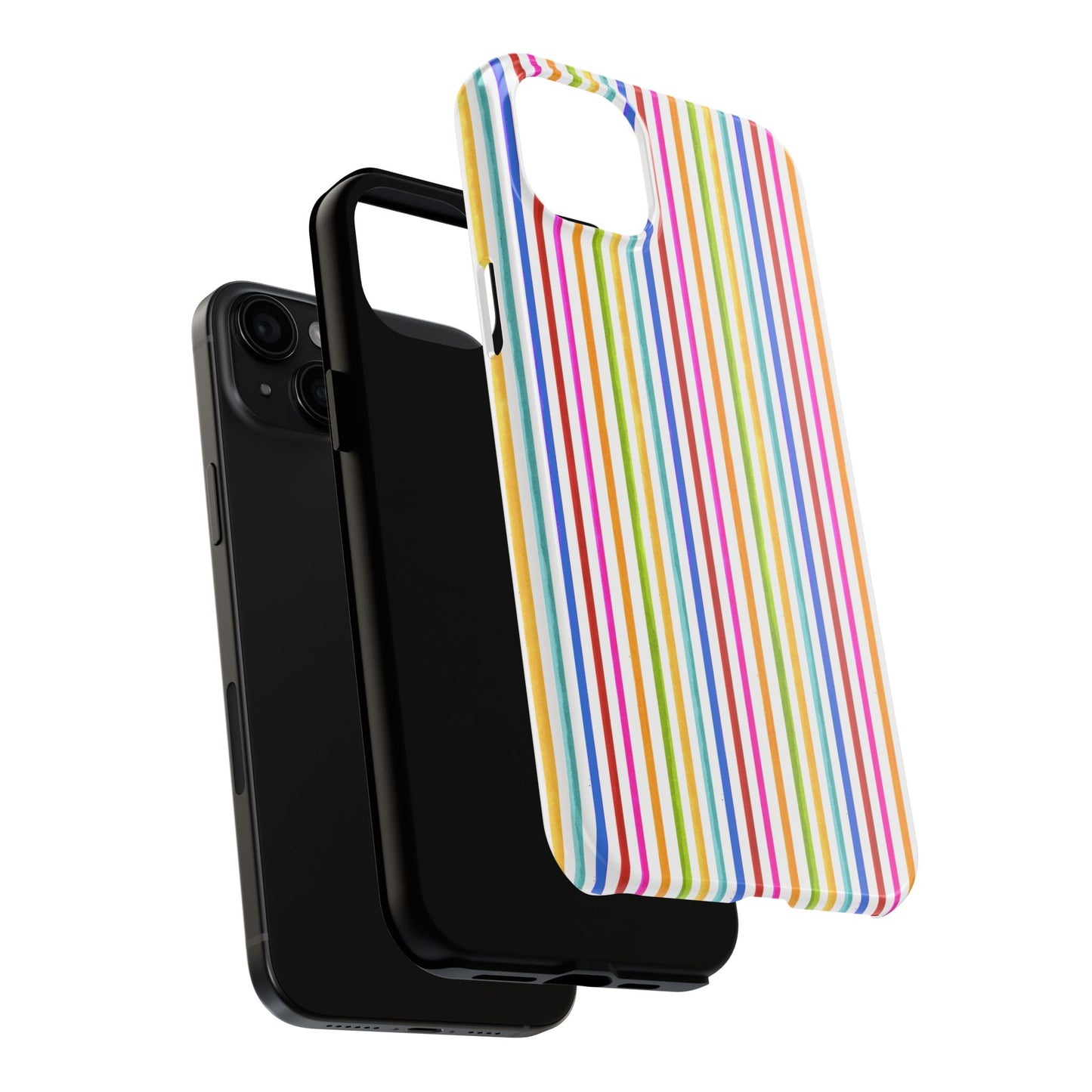 Cool Stripe White Phone Case