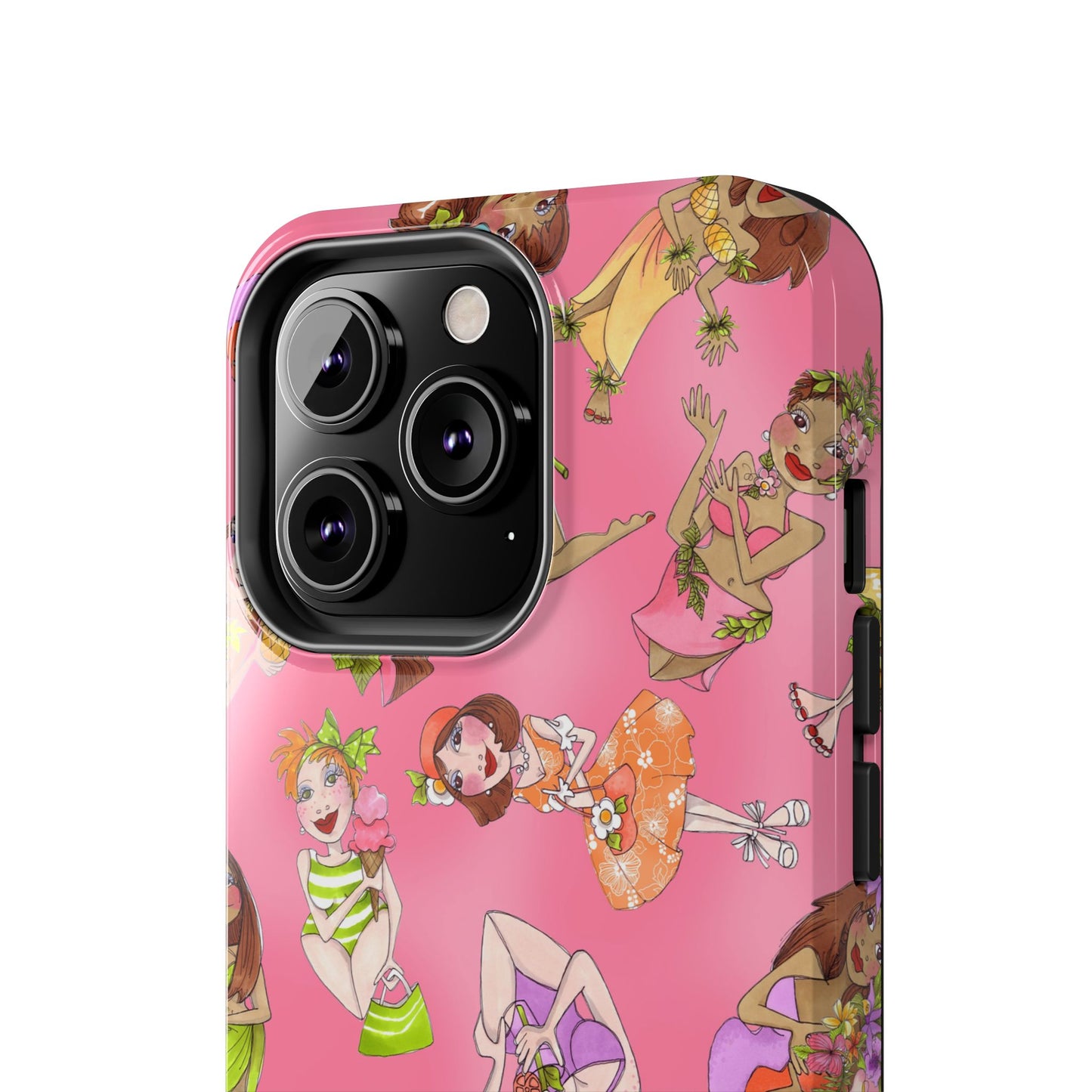 Island Toss Pink Phone Case