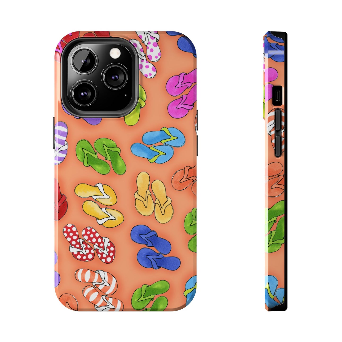 Fun Flops Orange Phone Case
