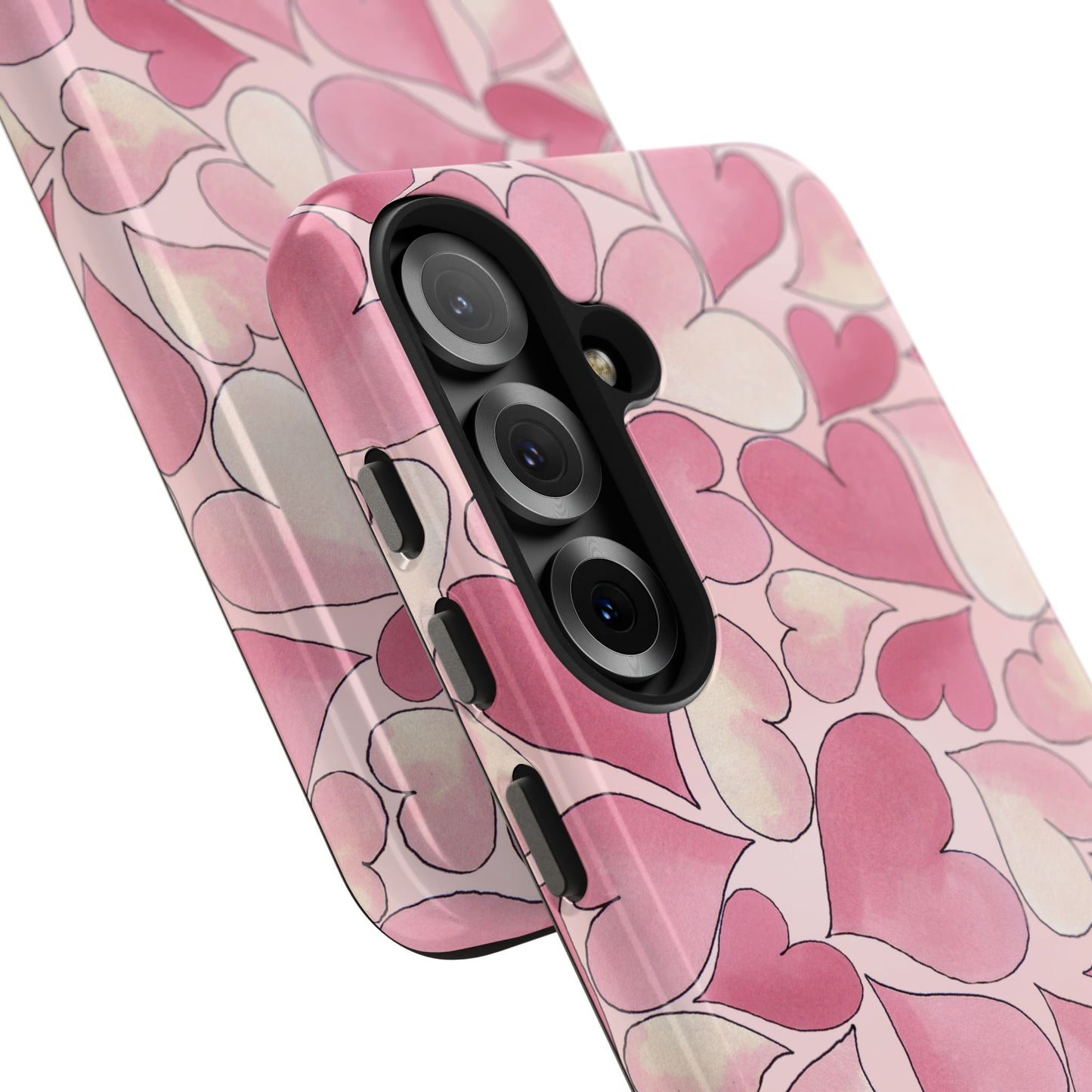 Hearts Pink Sky Phone Case
