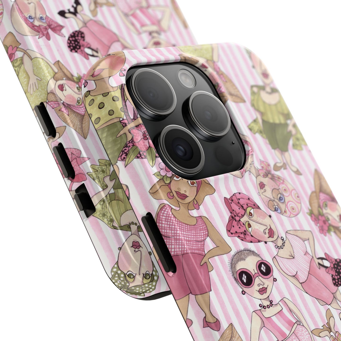 Tossed Ladies Pink Phone Case