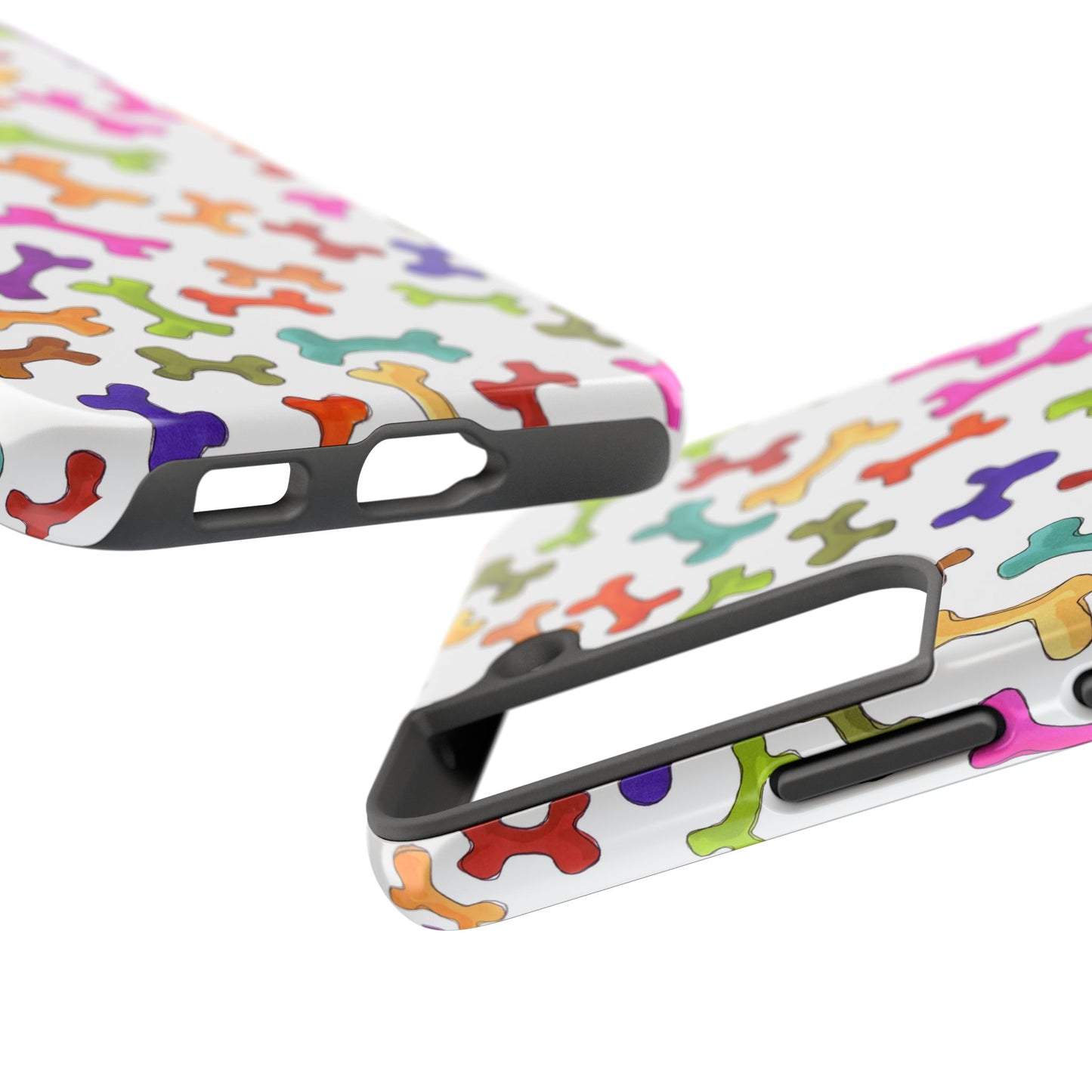 Happy Bones White Phone Case