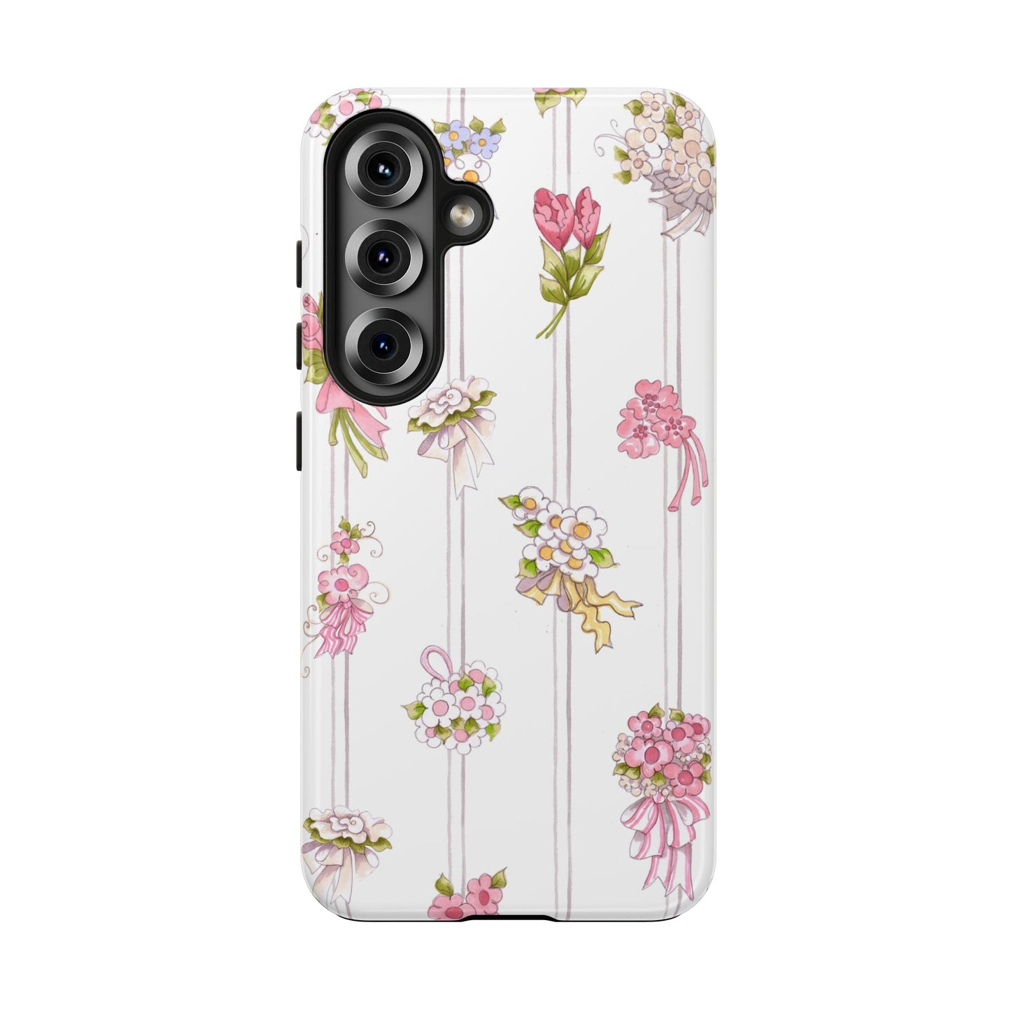 Bouquet Stripe Phone Case