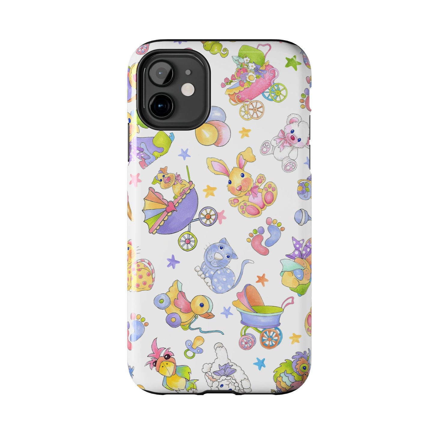 Busy Baby White Phone Case