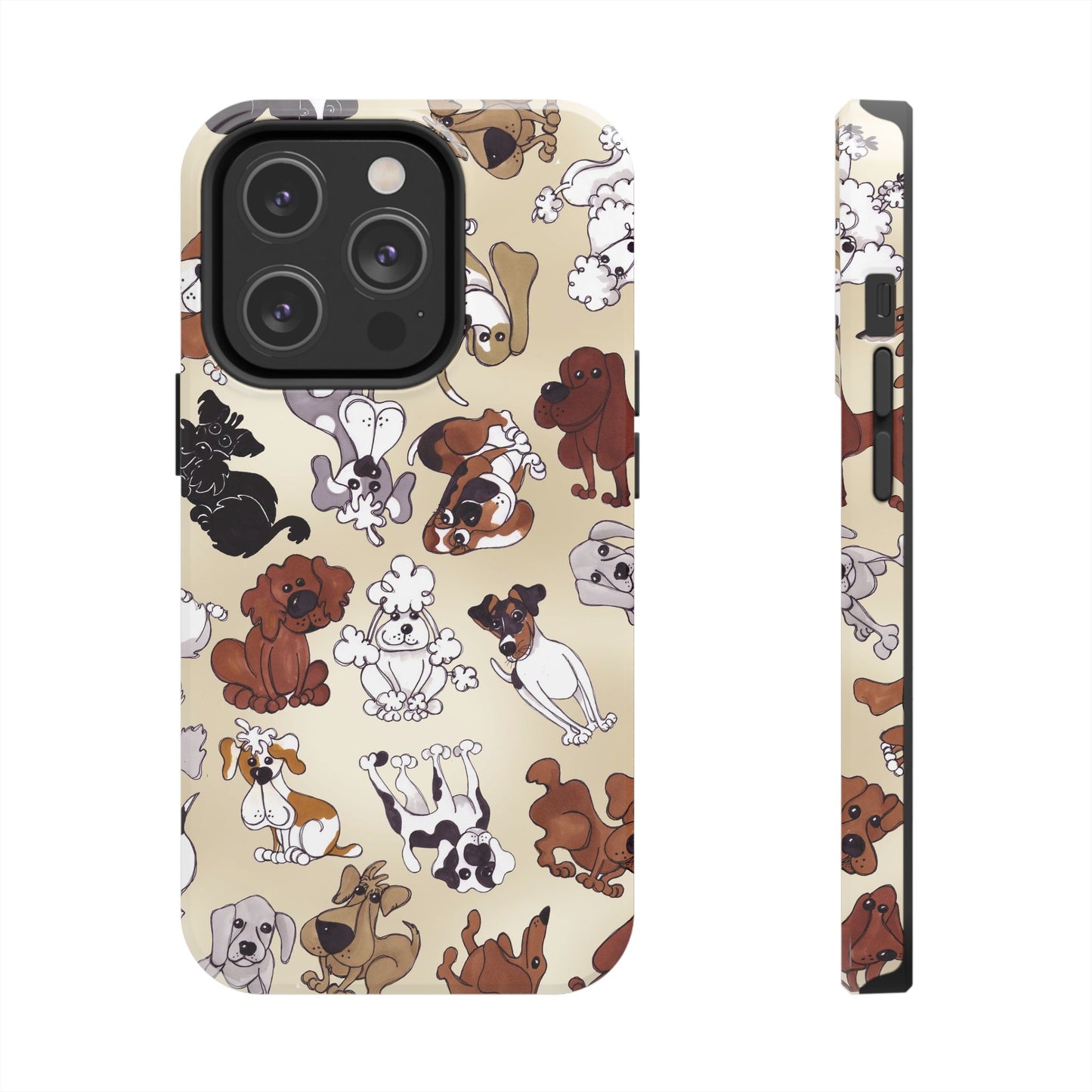 Tossed Doggies Bone Phone Case