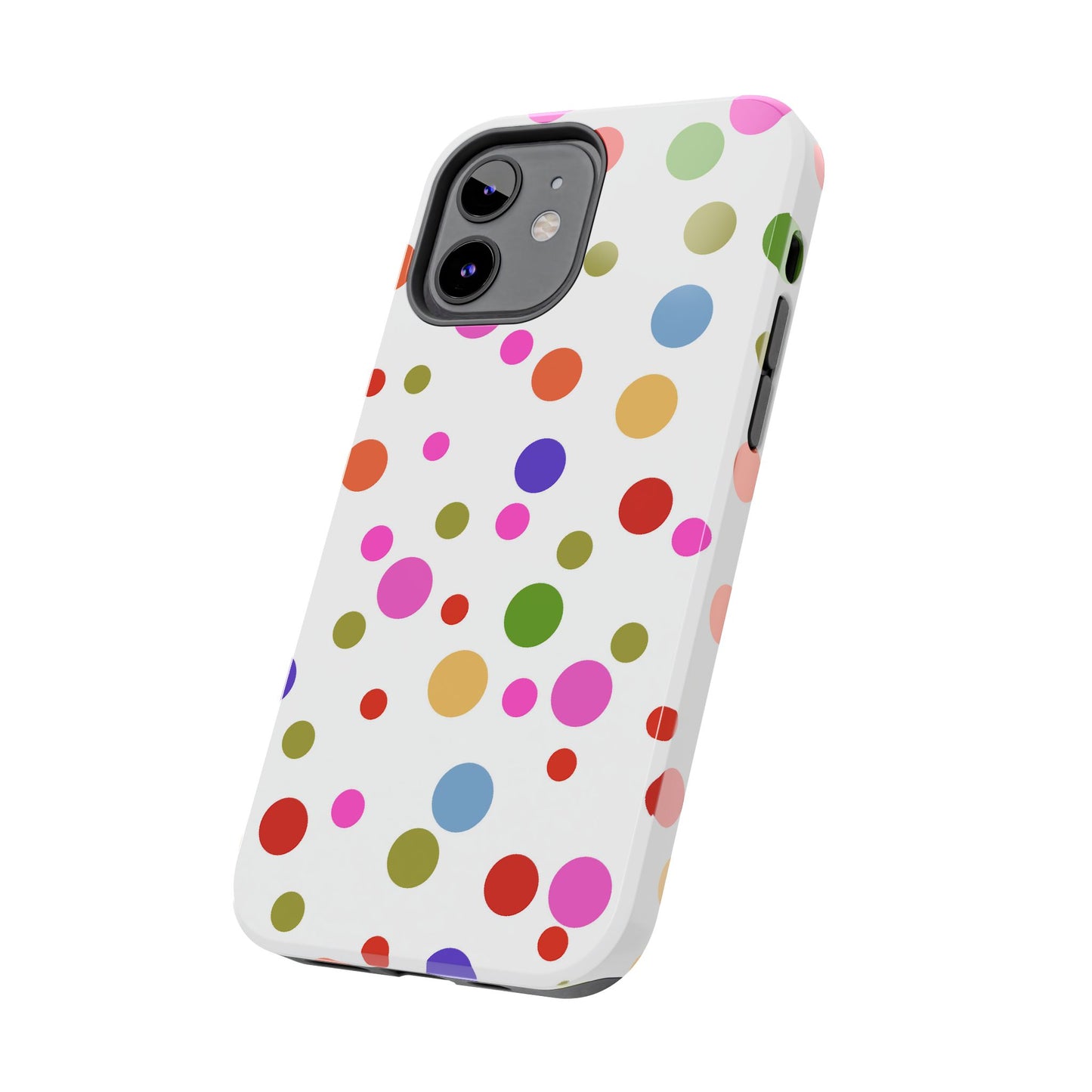 Dot Assortment White Phone Case