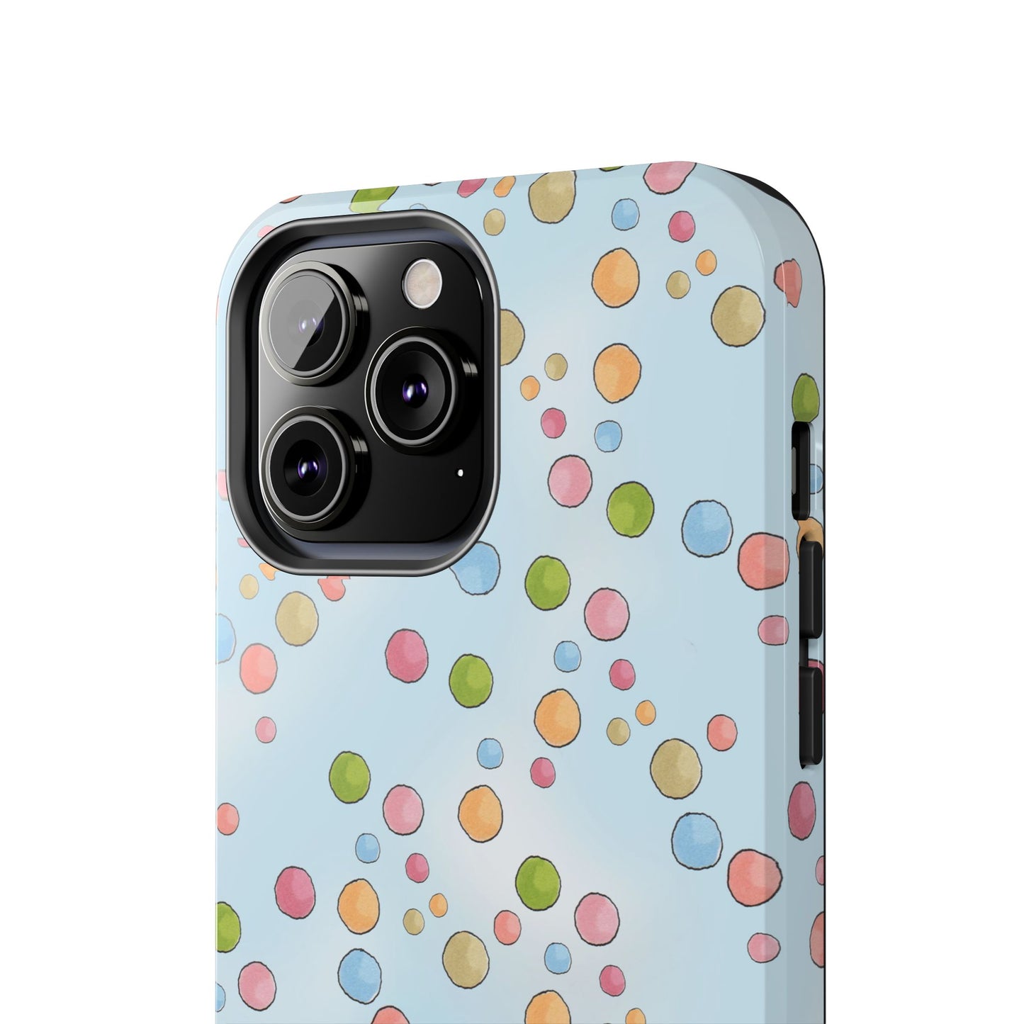 Clown Dots Blue Sky Phone Case