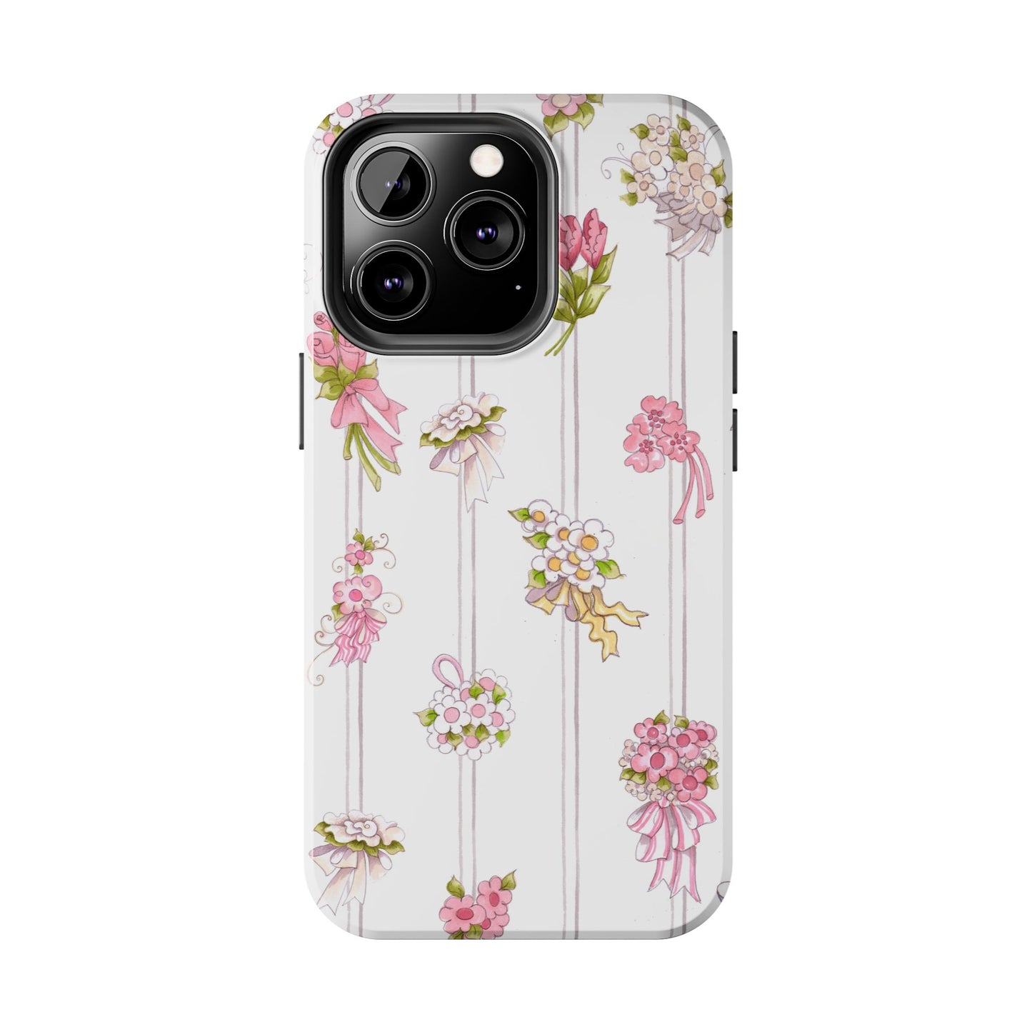 Bouquet Stripe Phone Case