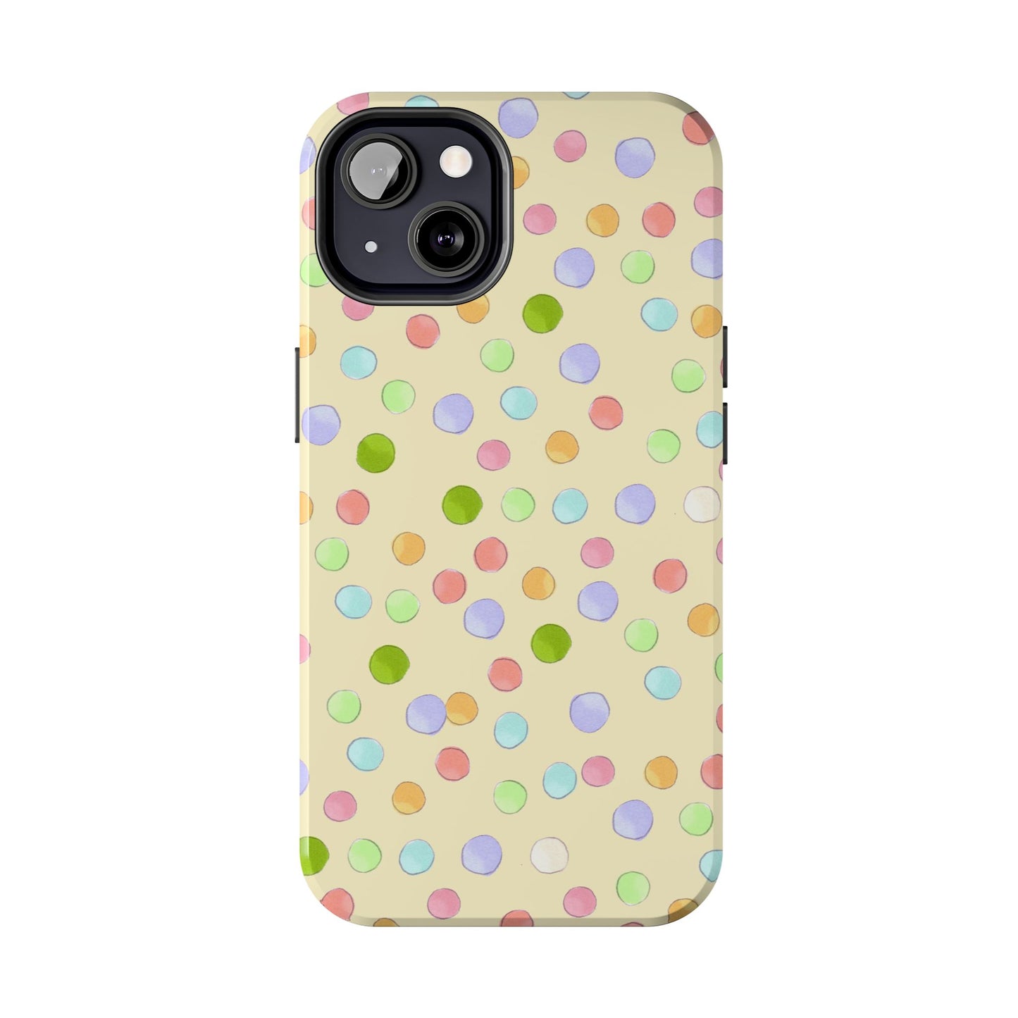 Happy Dots Yellow Phone Case