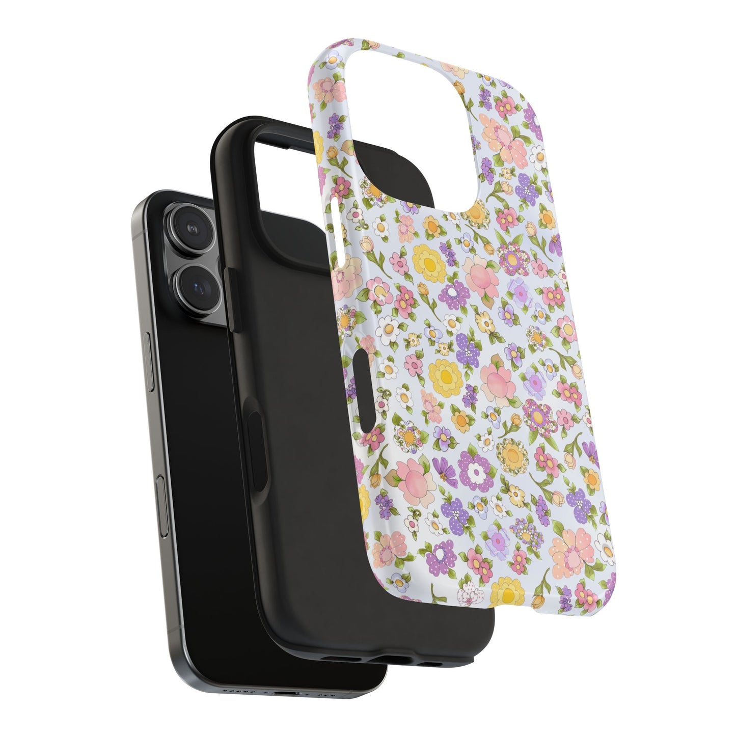 Flowery Blue Sky Phone Case