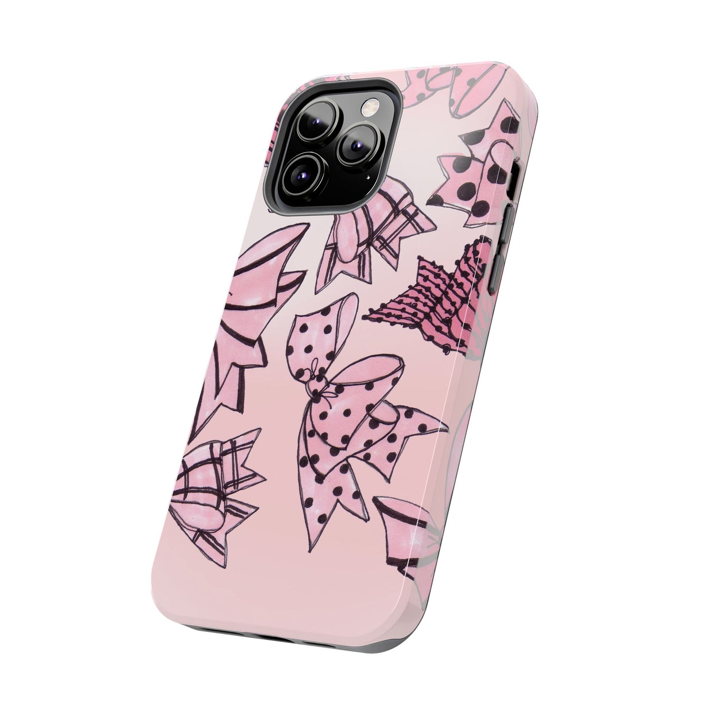Cat Bows Pink Phone Case