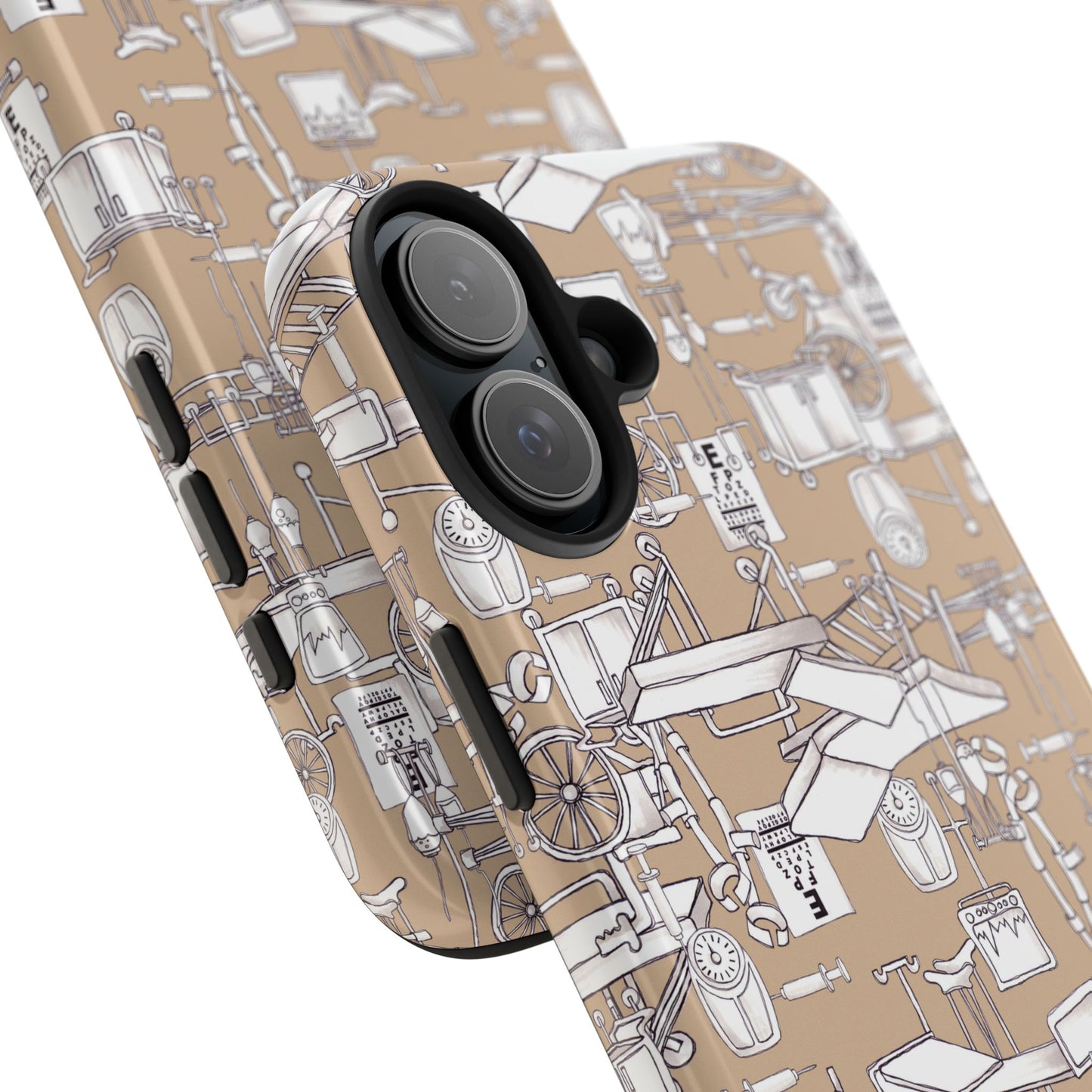 Essentials Khaki / White Phone Case