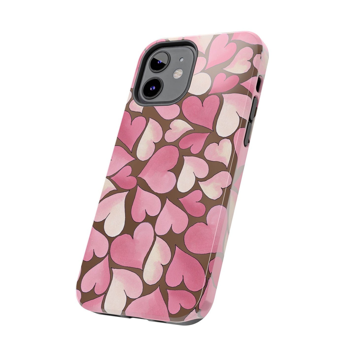 Hearts Chocolate Phone Case