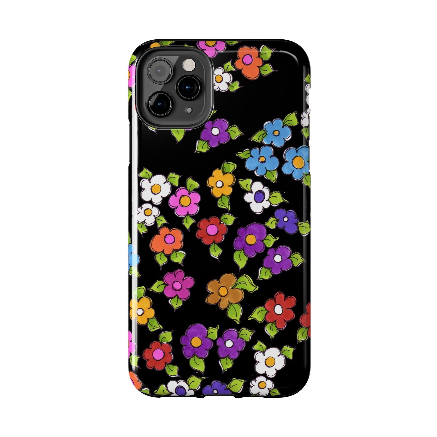 Fancy Dog Daisies Phone Case