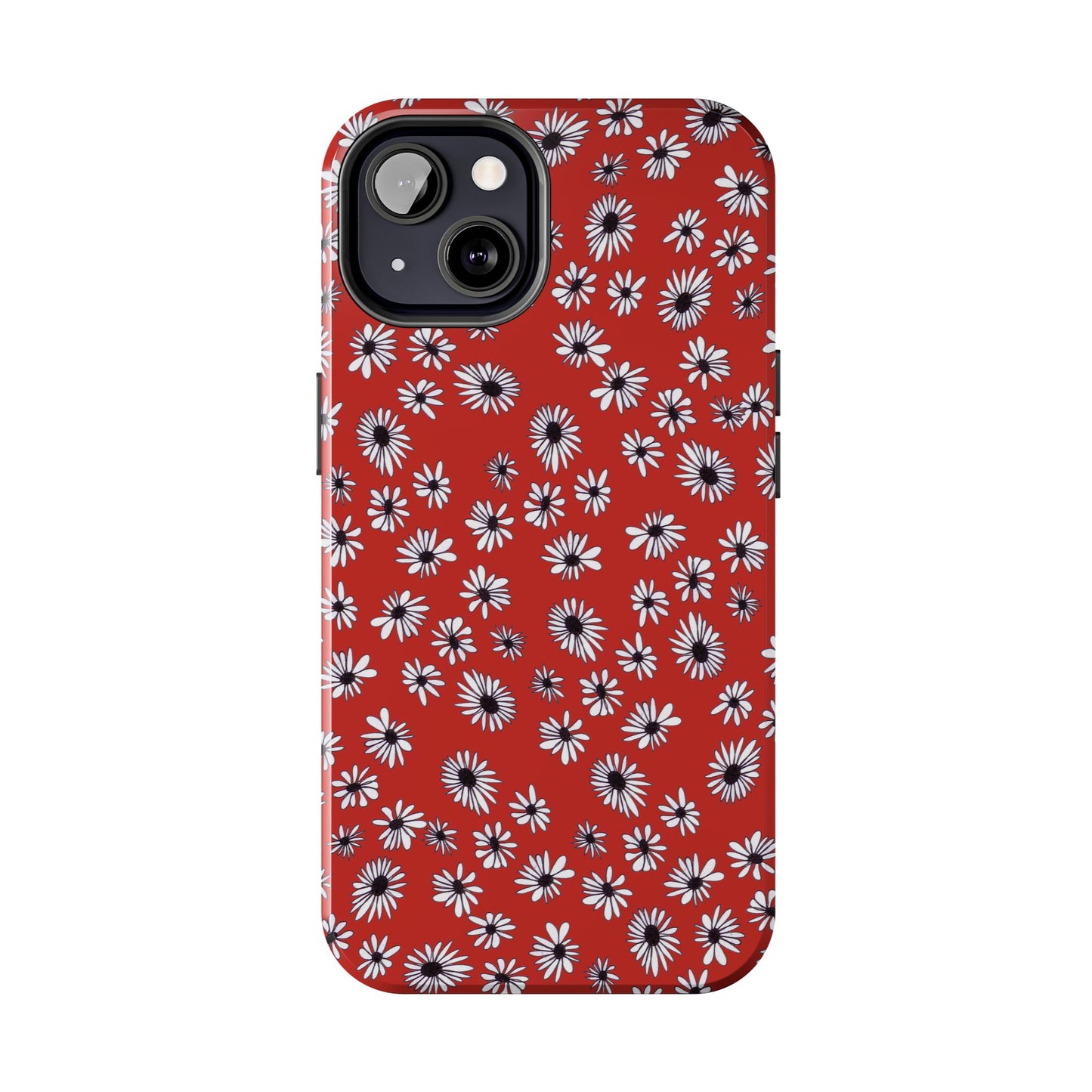 Random Daisy Red / White Phone Case
