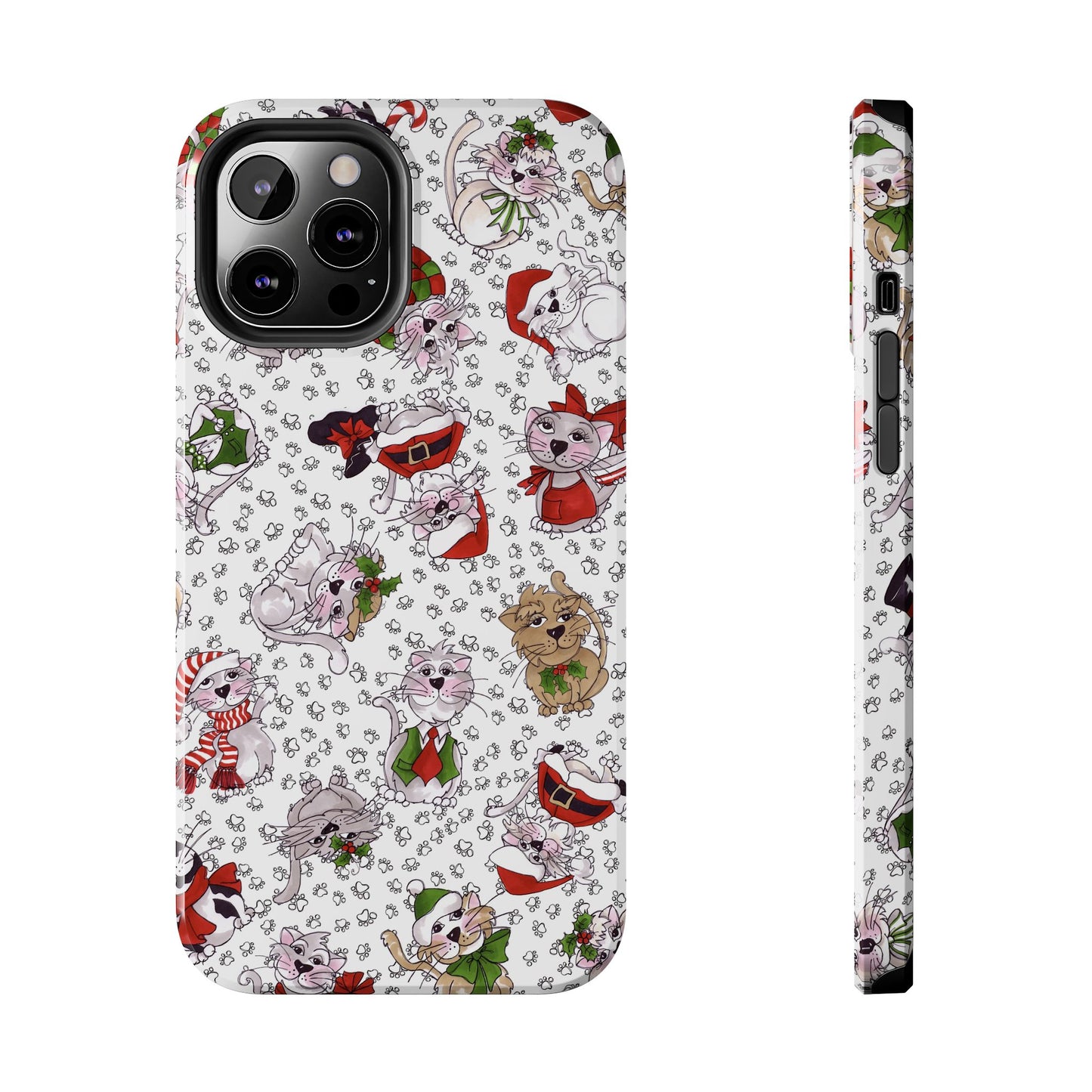 Kitty Blizzard White Phone Case