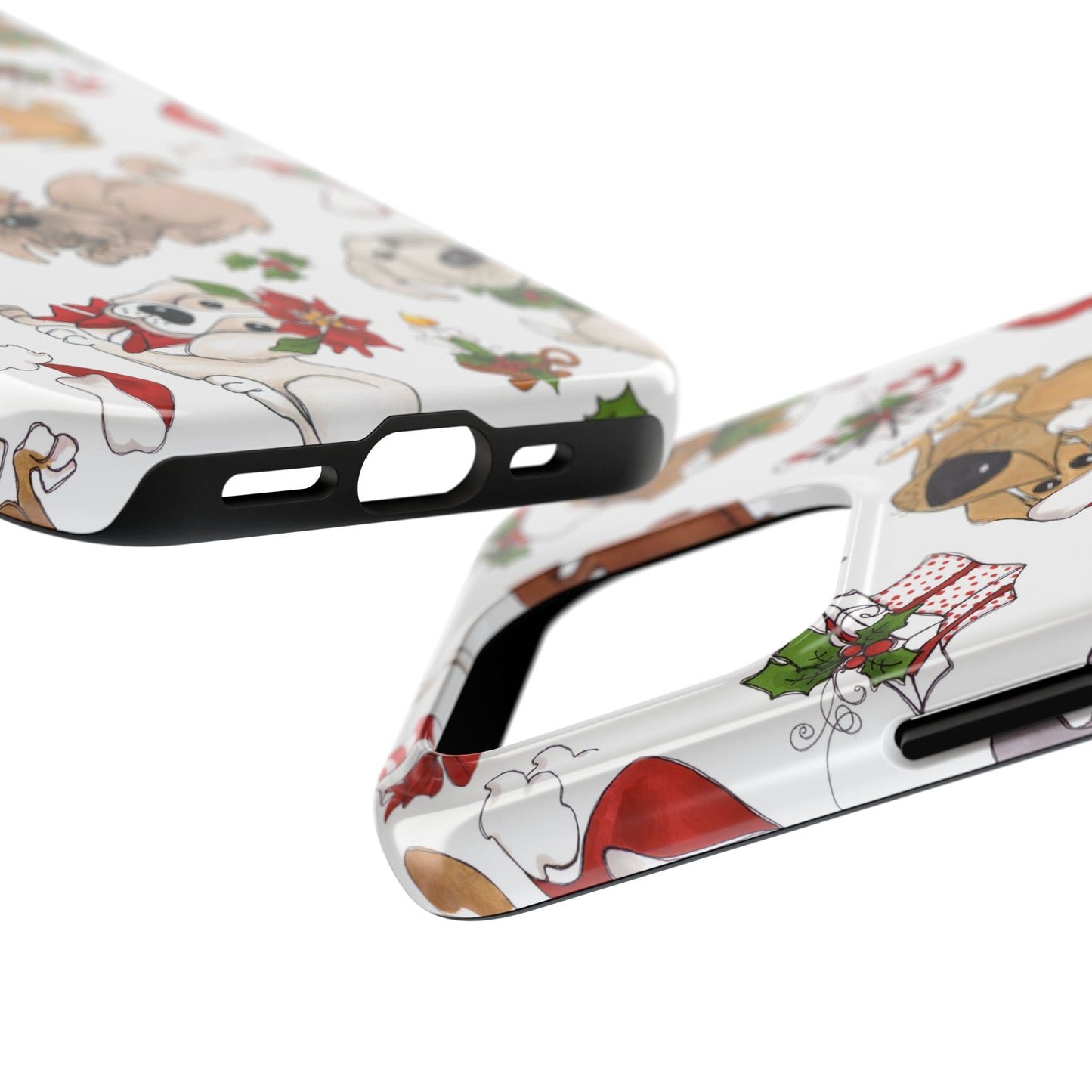 Doggie Toss White Phone Case