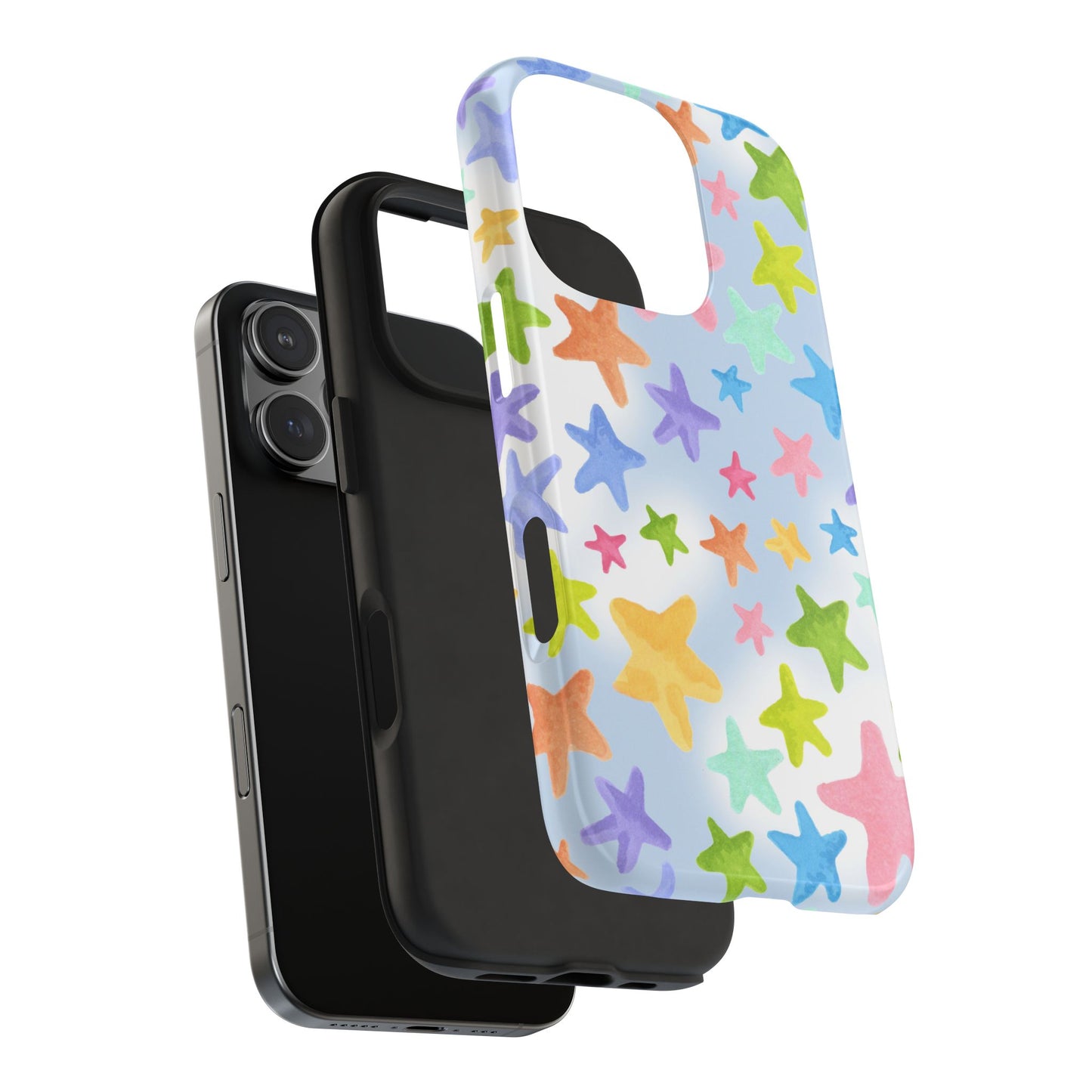 Happy Stars Blue Sky Phone Case