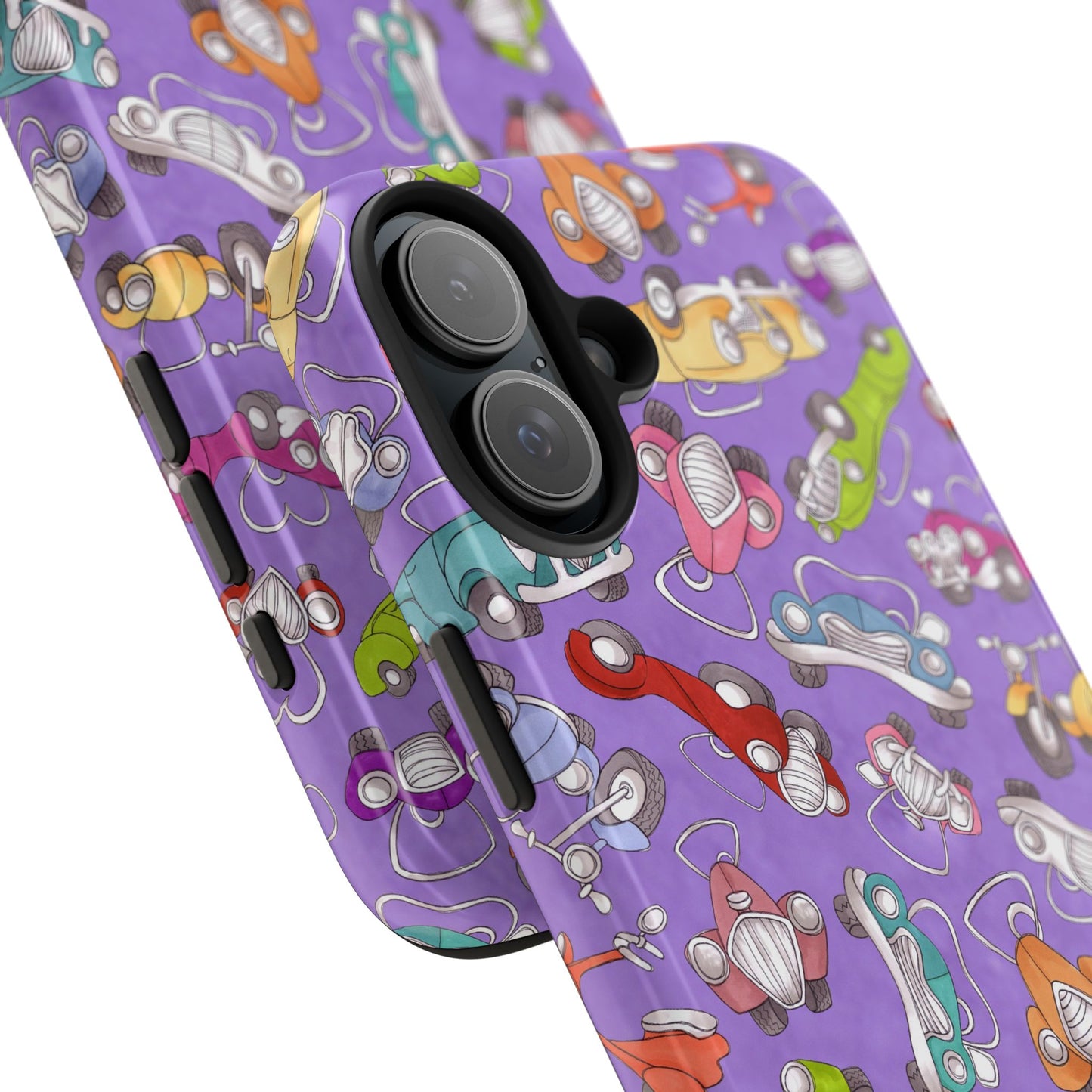 Pile Up Purple Phone Case