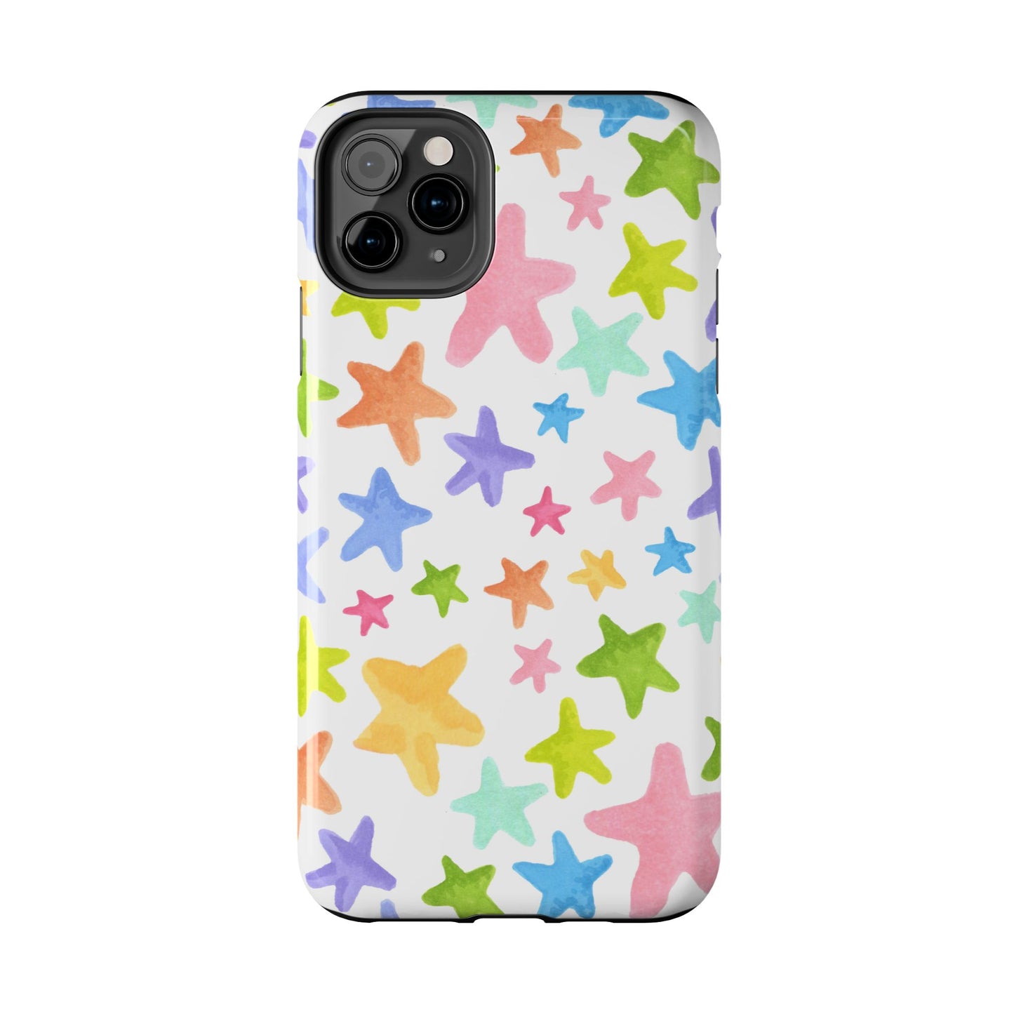 Happy Stars White Phone Case