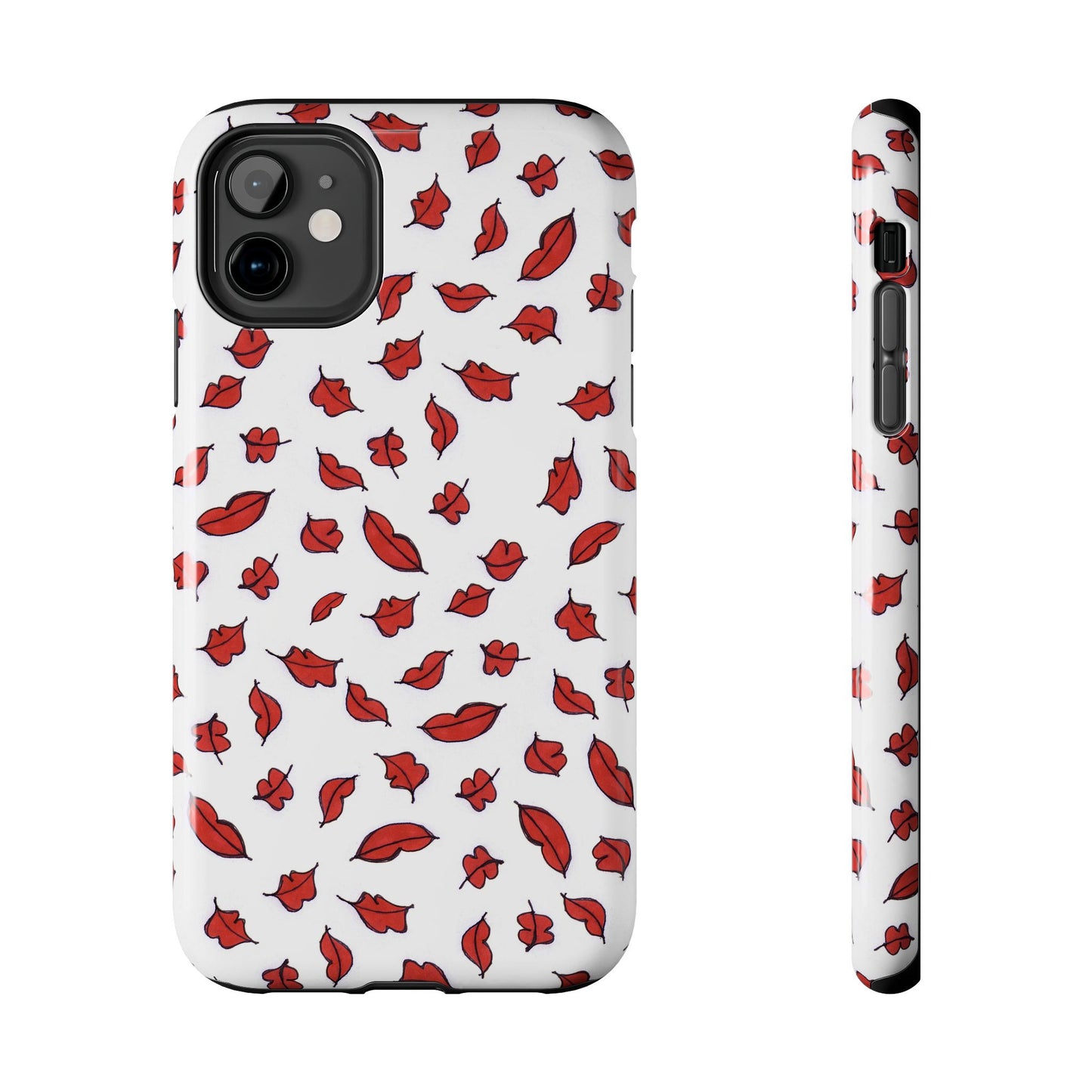 Autumn Lips White Phone Case