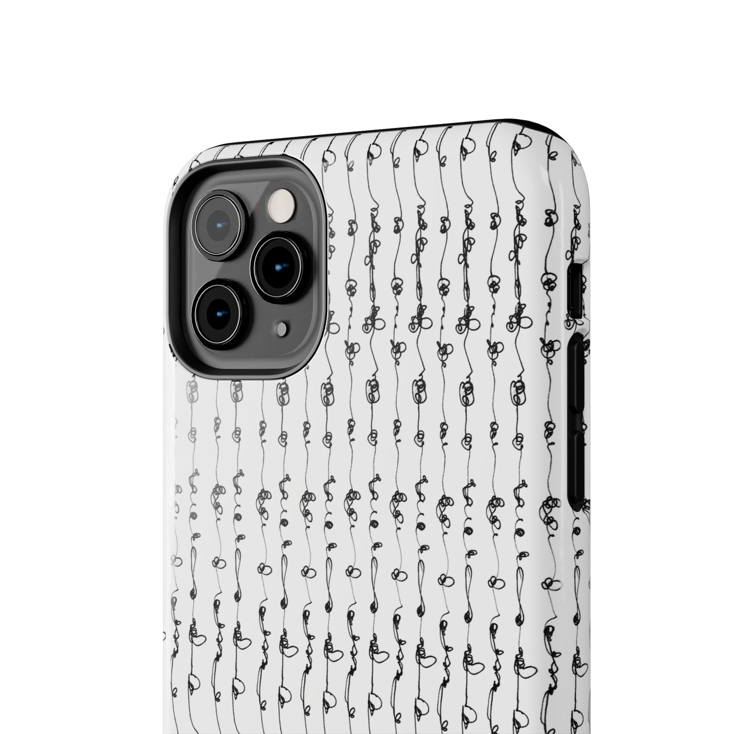 Scribble Stripe Phone Case