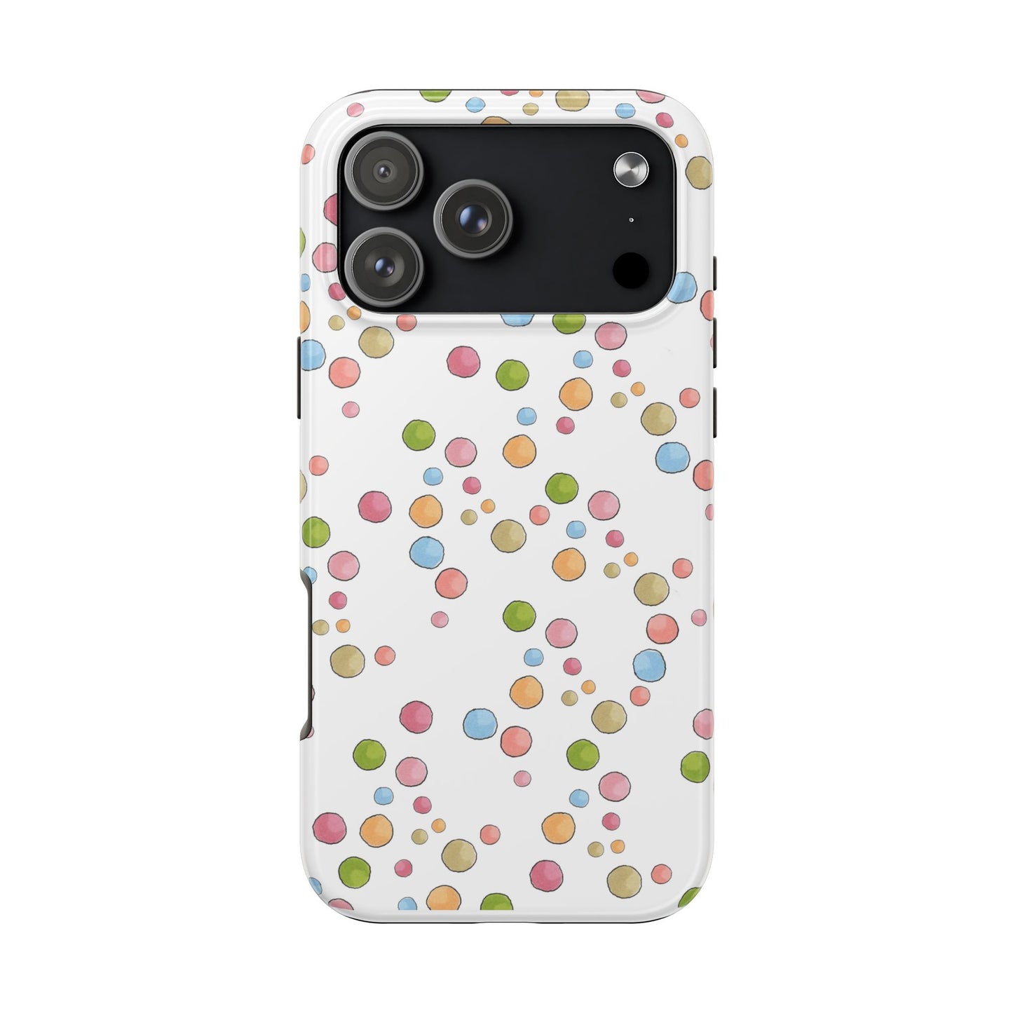 Clown Dots White Phone Case