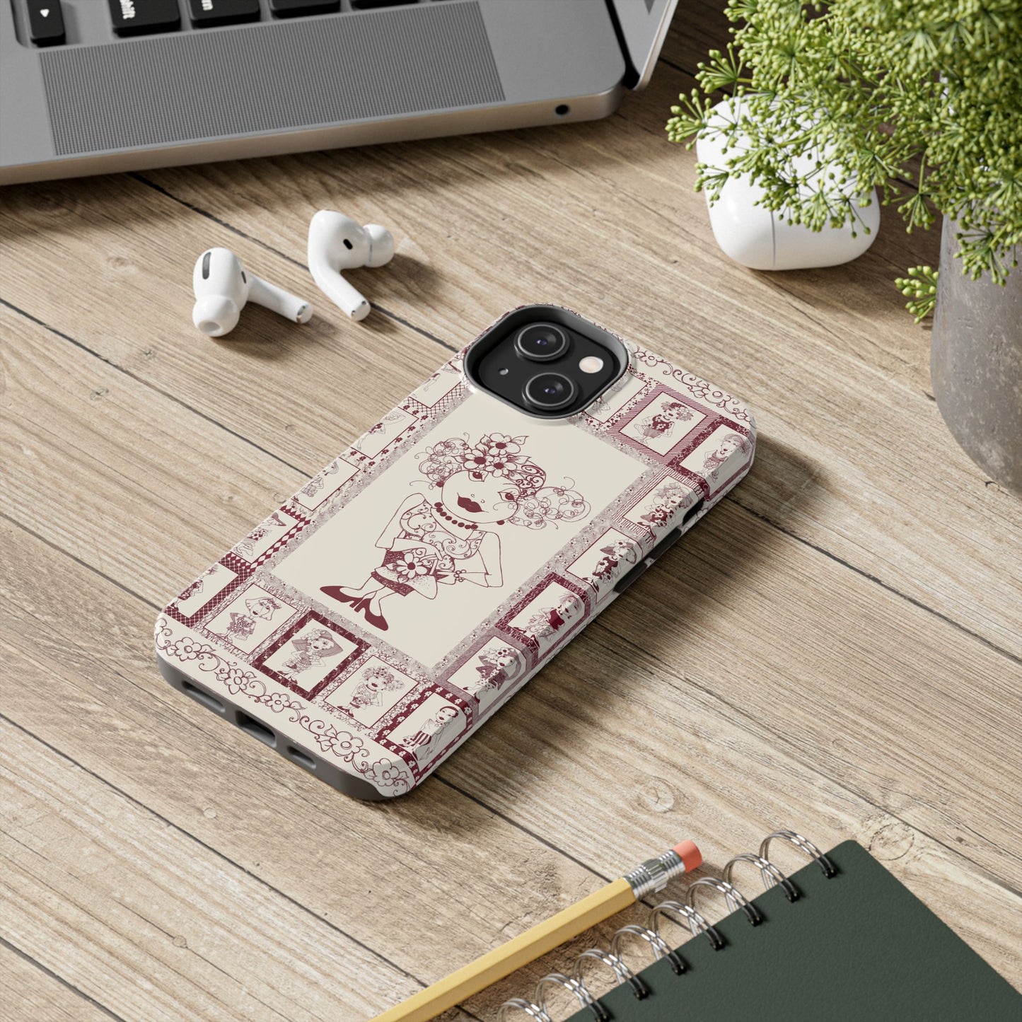 Redheads Portrait Phone Case