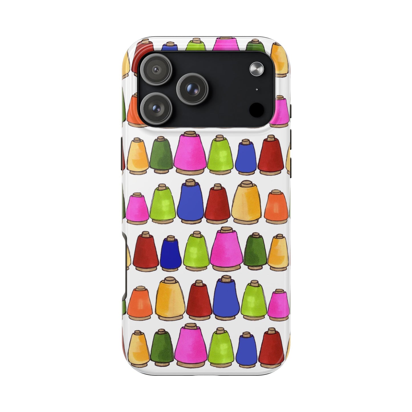 Coneiferous White / Multi Phone Case