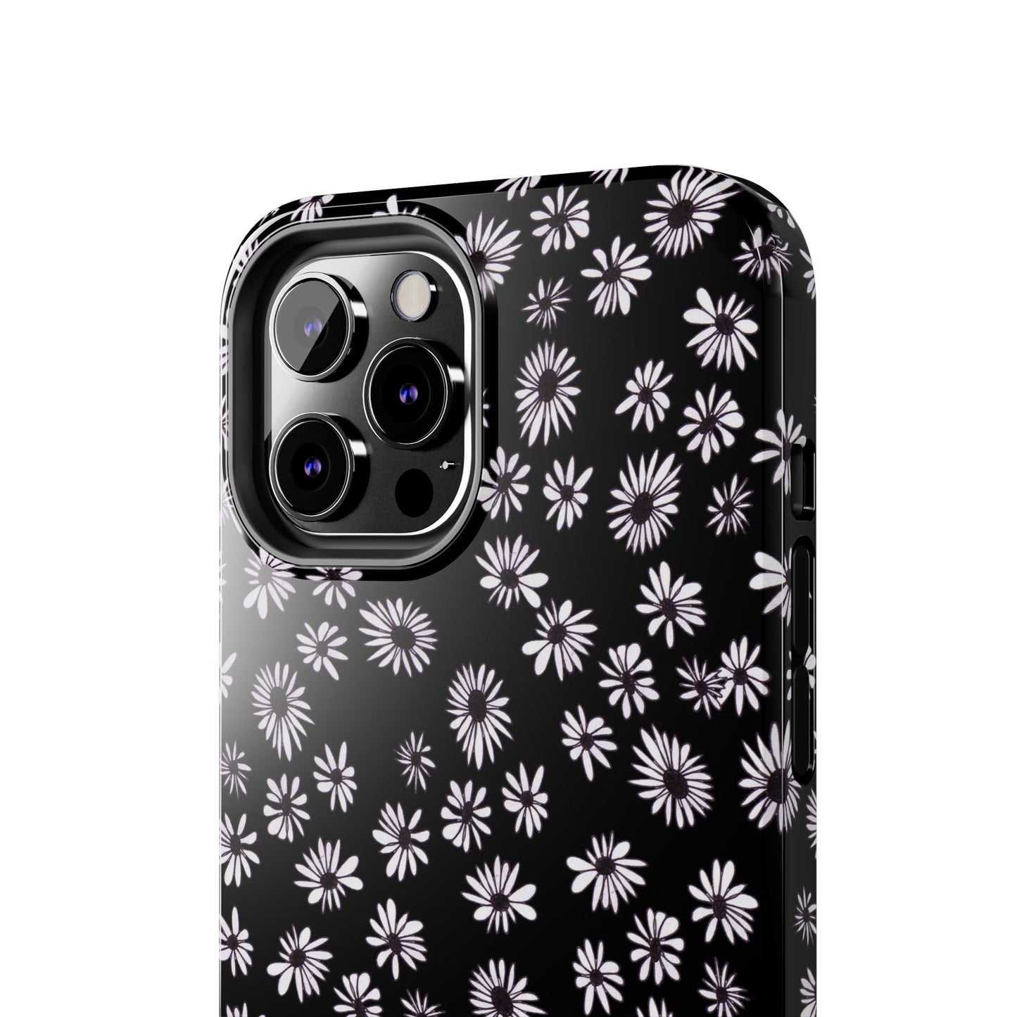 Random Daisy Black / White Phone Case