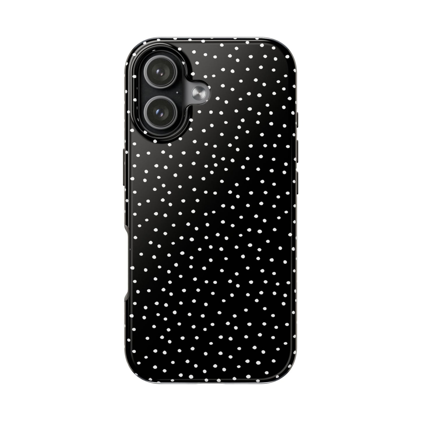 Dinky Dots Black / White Phone Case