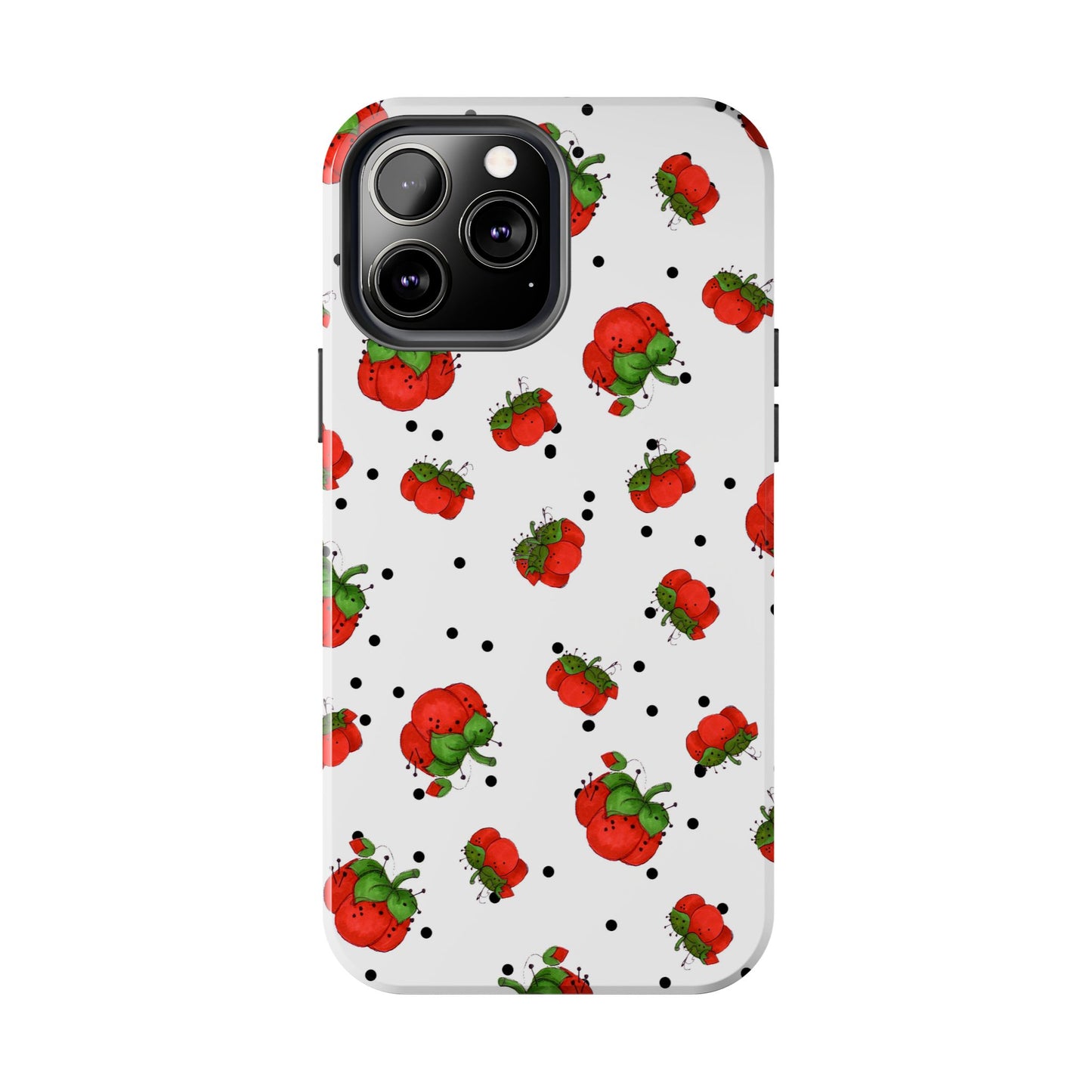Pin Dots White Phone Case