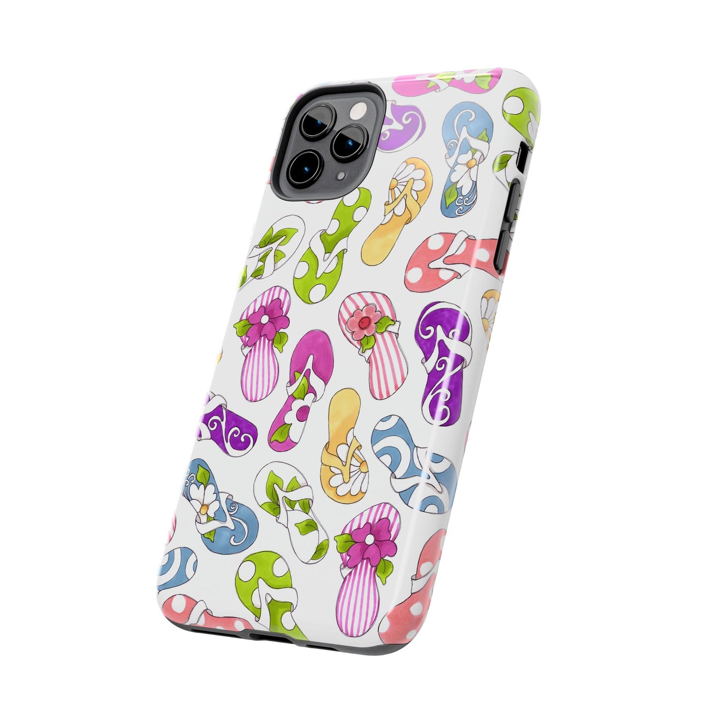 Flip Flops White Phone Case