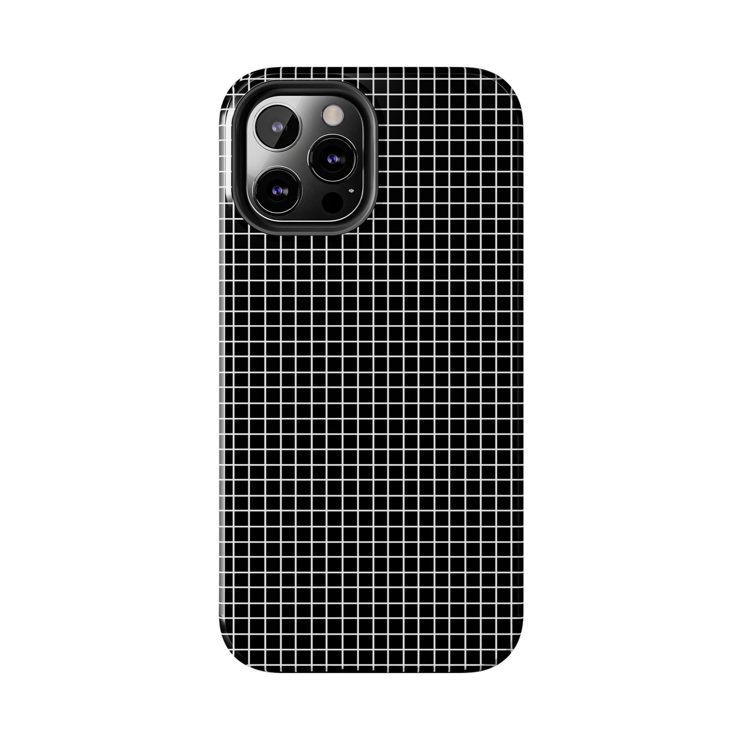 Window Pane Black / White Phone Case