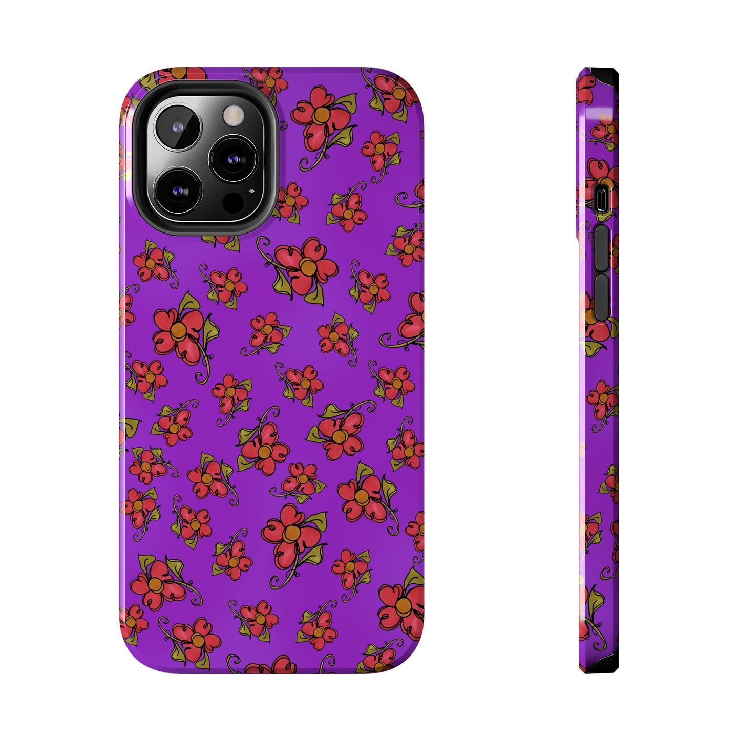 Daisy Caper Purple Phone Case